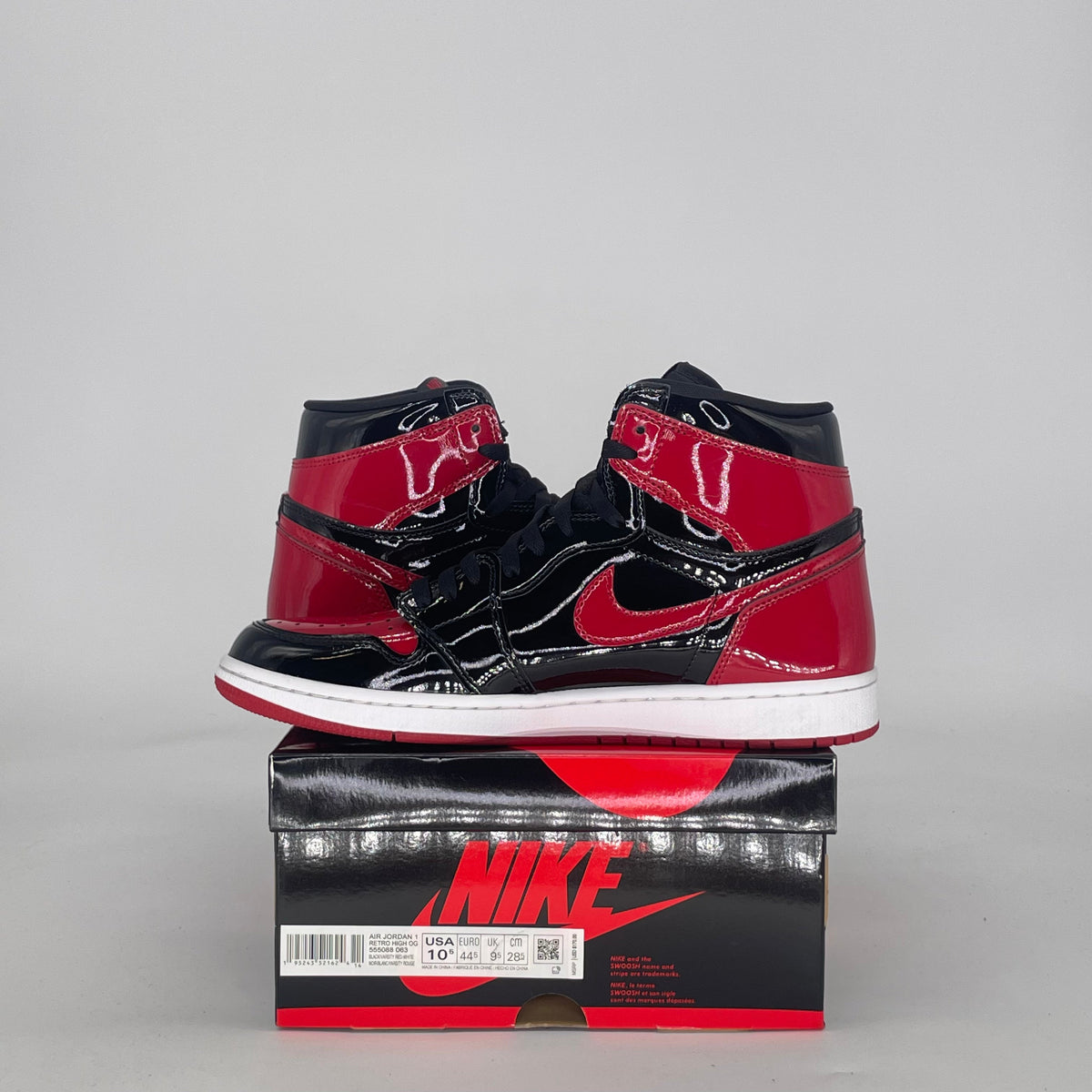 Jordan 1 Retro High OG Patent Bred