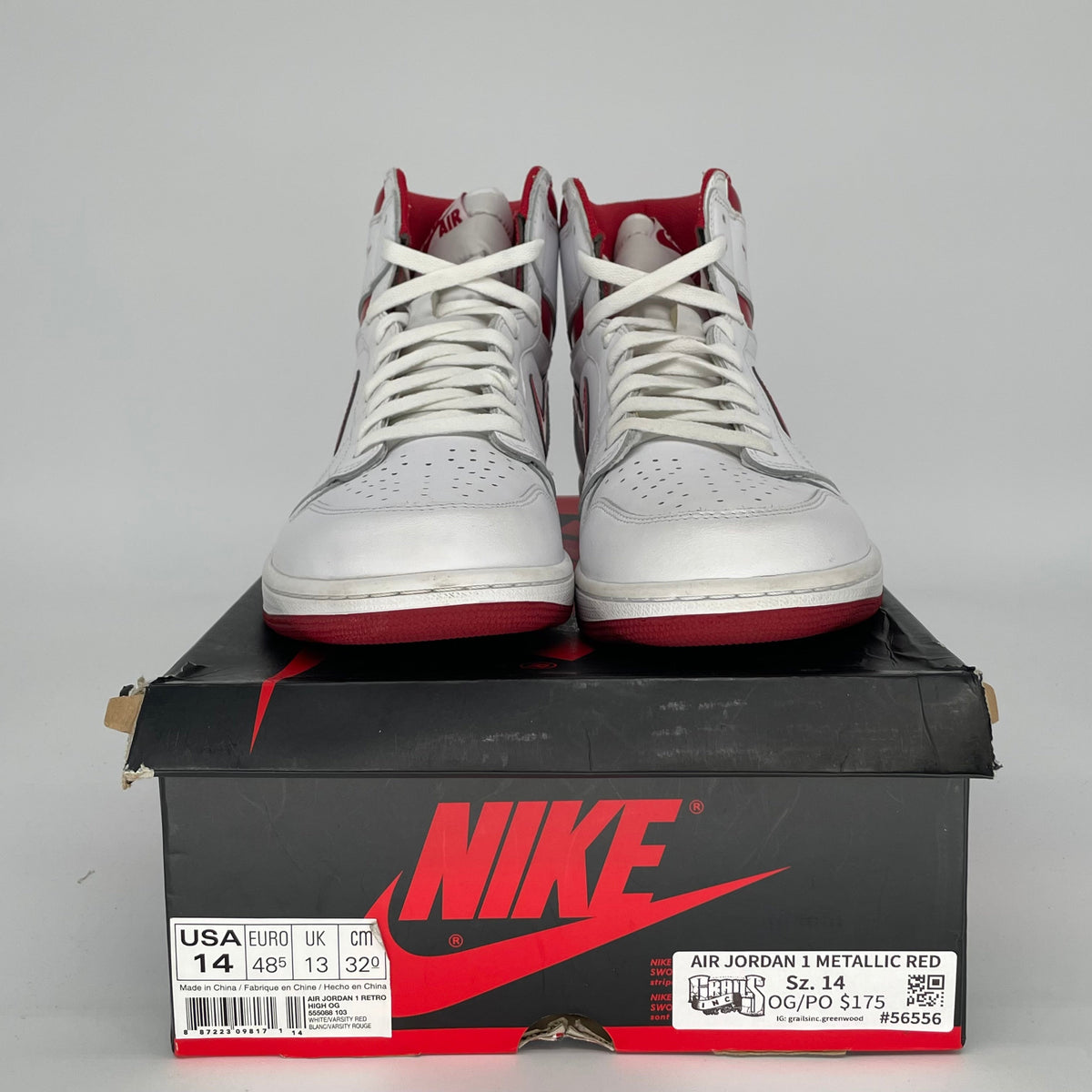 Jordan 1 Retro Metallic Red (2017)