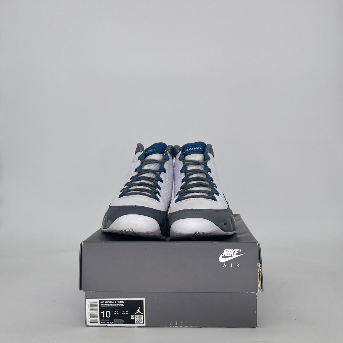 Jordan 9 Retro Flint Grey French Blue (2026)