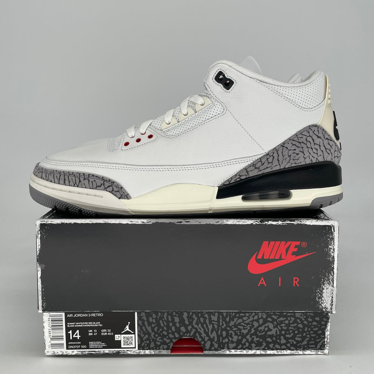 Jordan 3 Retro White Cement Reimagined