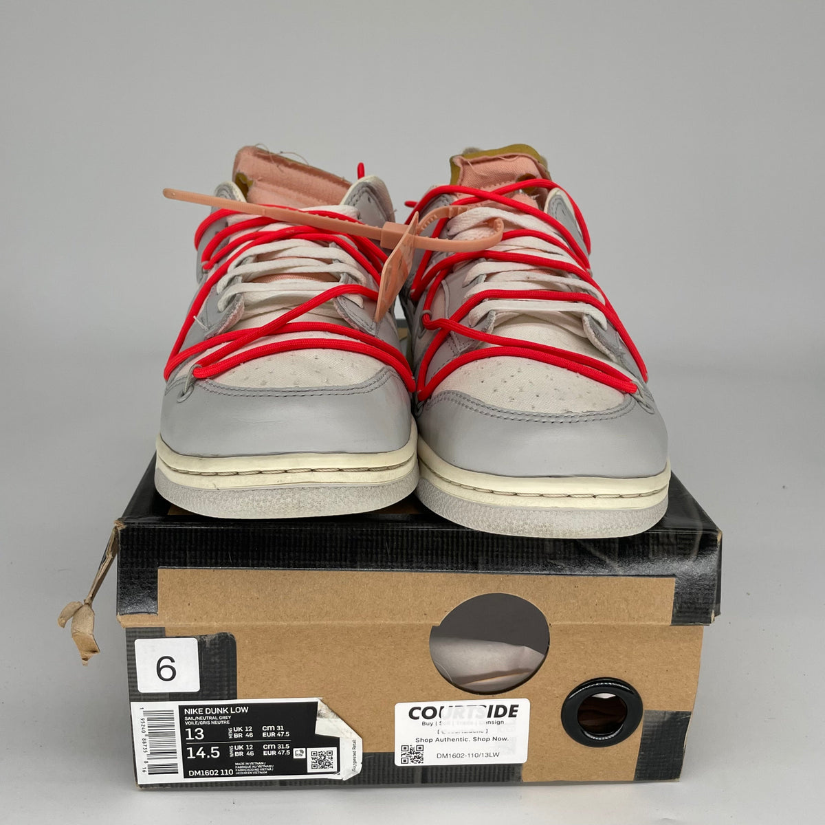 Nike Dunk Low Off-White Lot 6