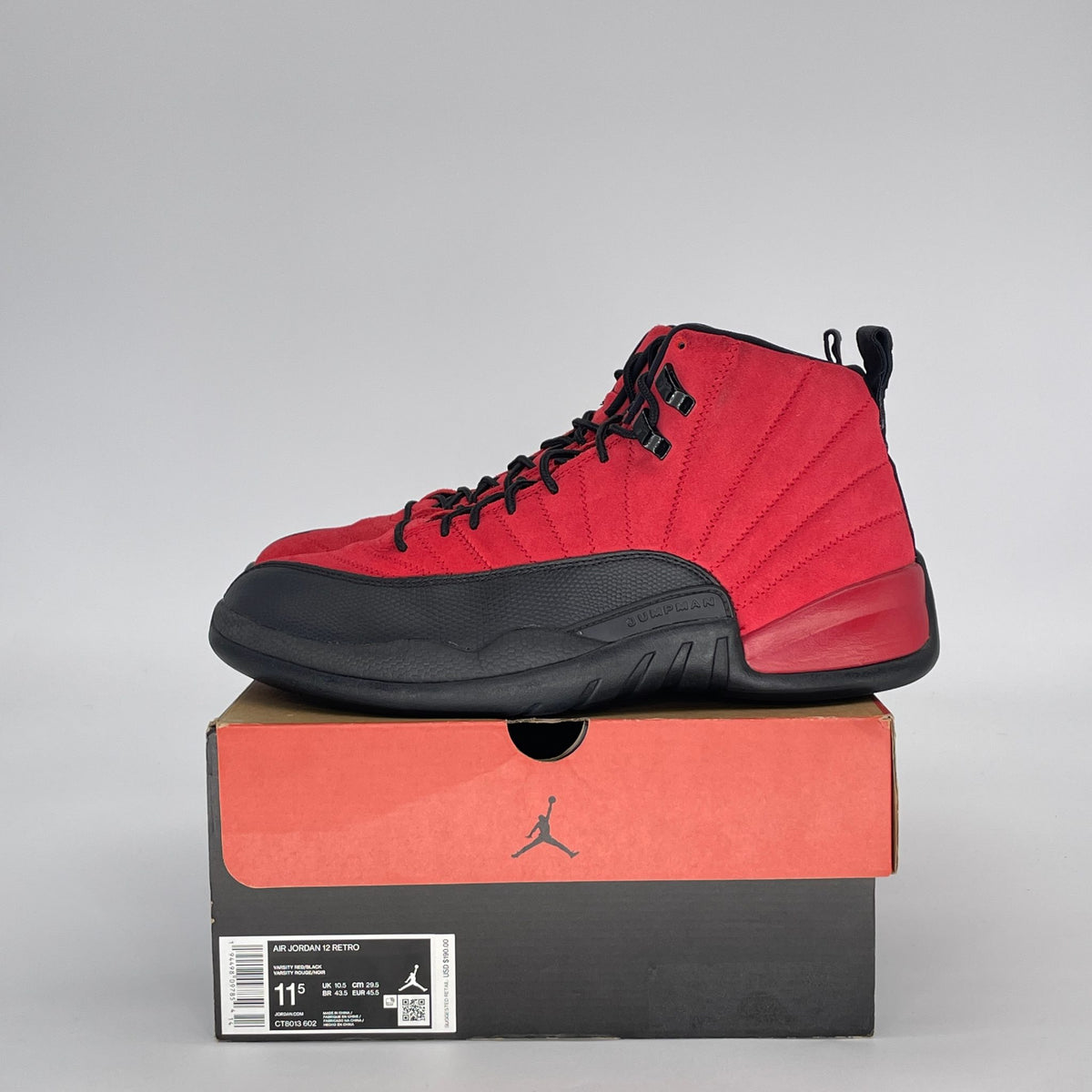 Jordan 12 Retro Reverse Flu Game
