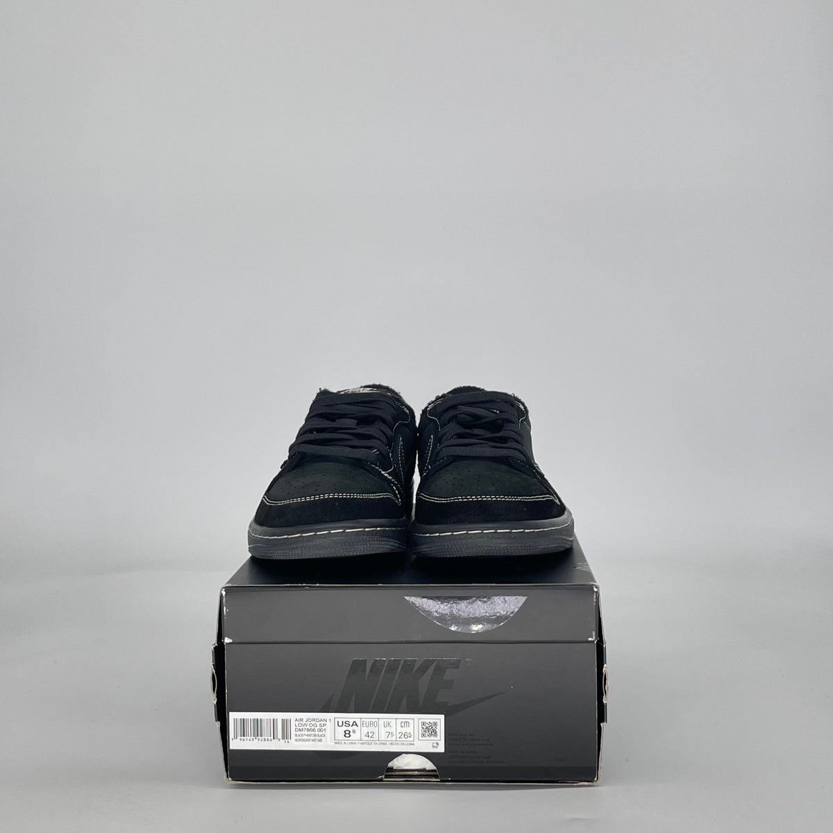 Jordan 1 Retro Low OG SP Travis Scott Black Phantom