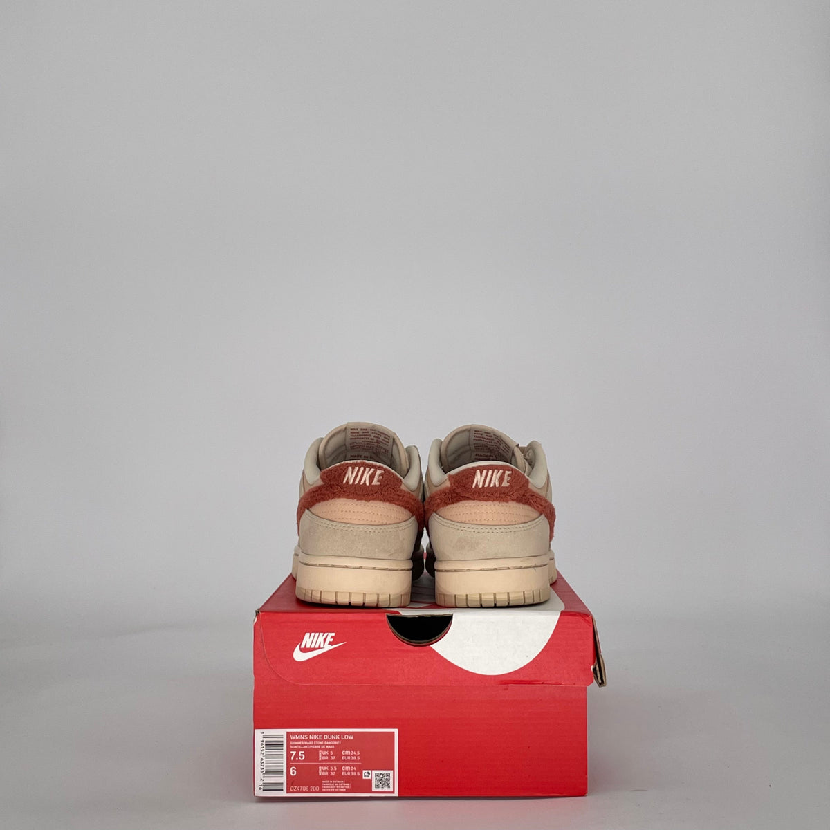 Nike Dunk Low Terry Swoosh (Women's)