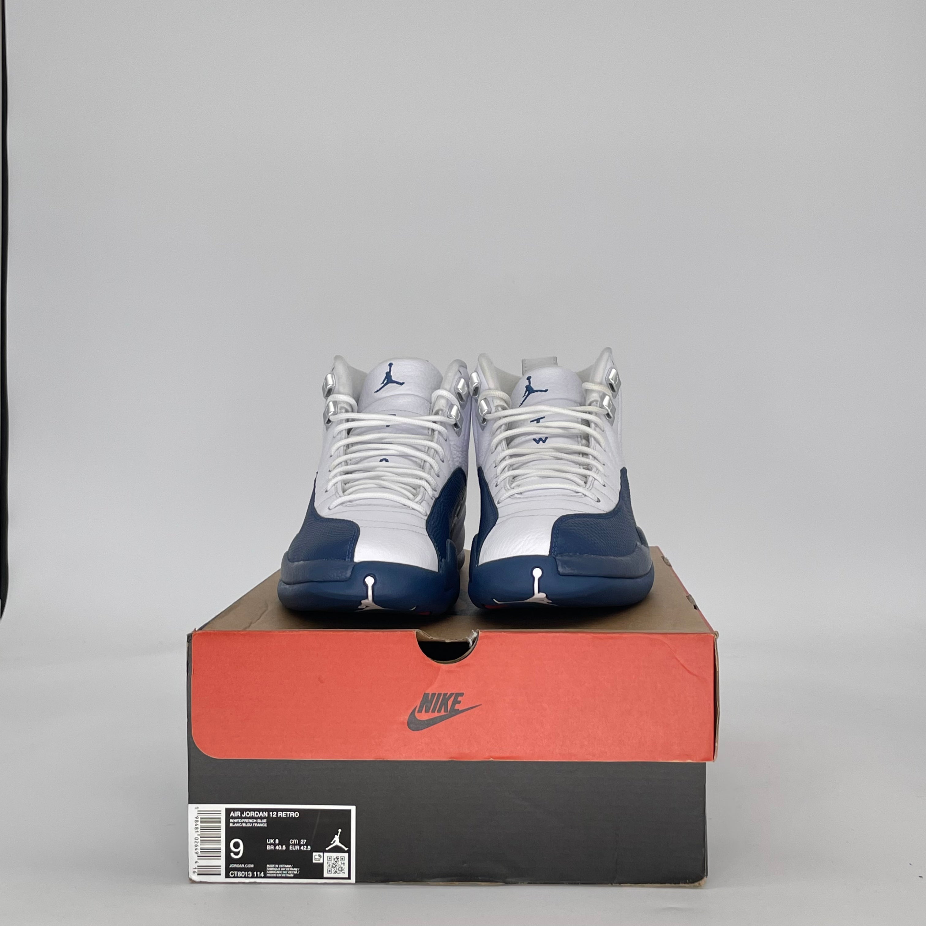 AIR JORDAN 12 FRENCH BLUE CT8013-114 SIZE 9/10.5W