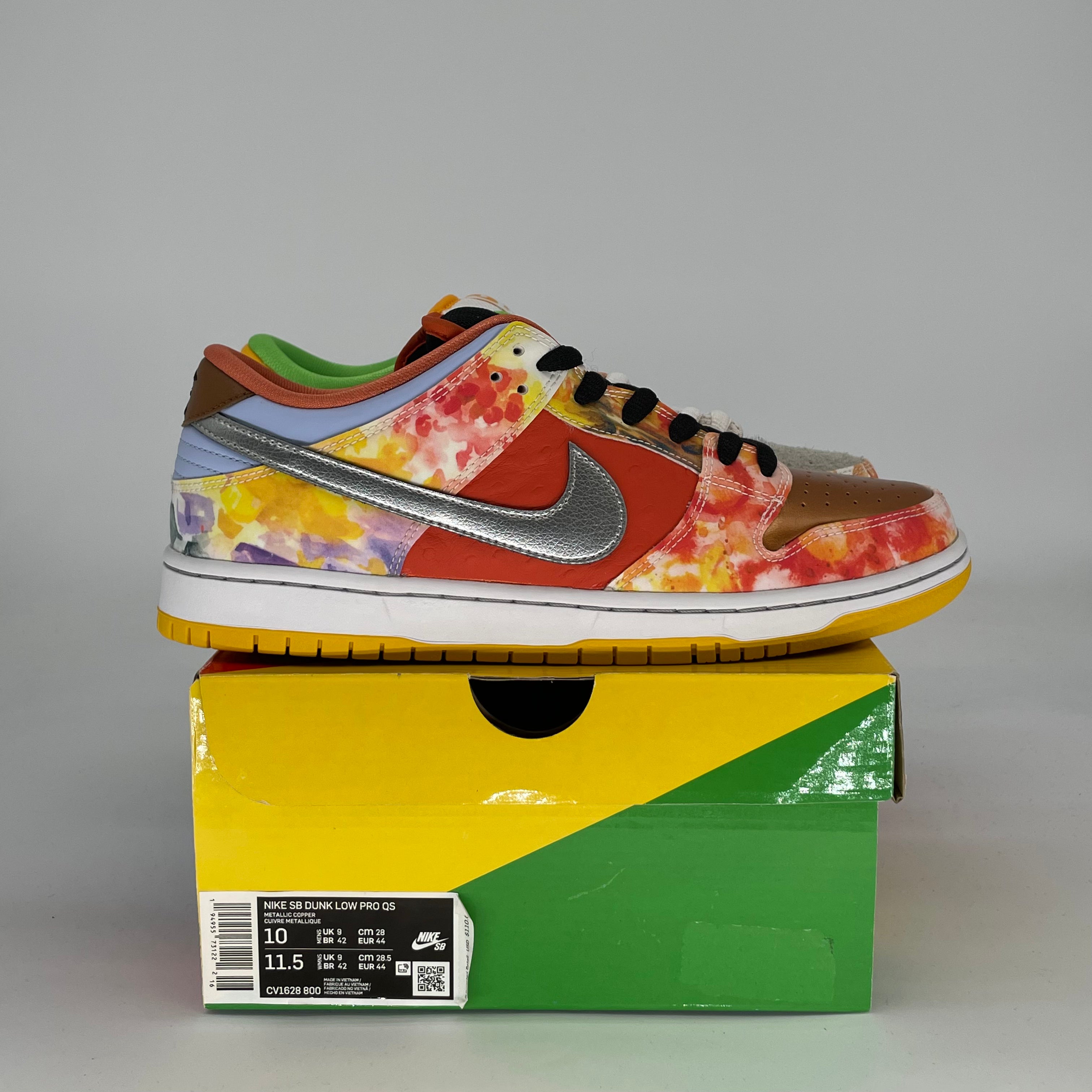 NIKE SB DUNK LOW STREET HAWKER CV1628-800 SIZE 10/11.5W