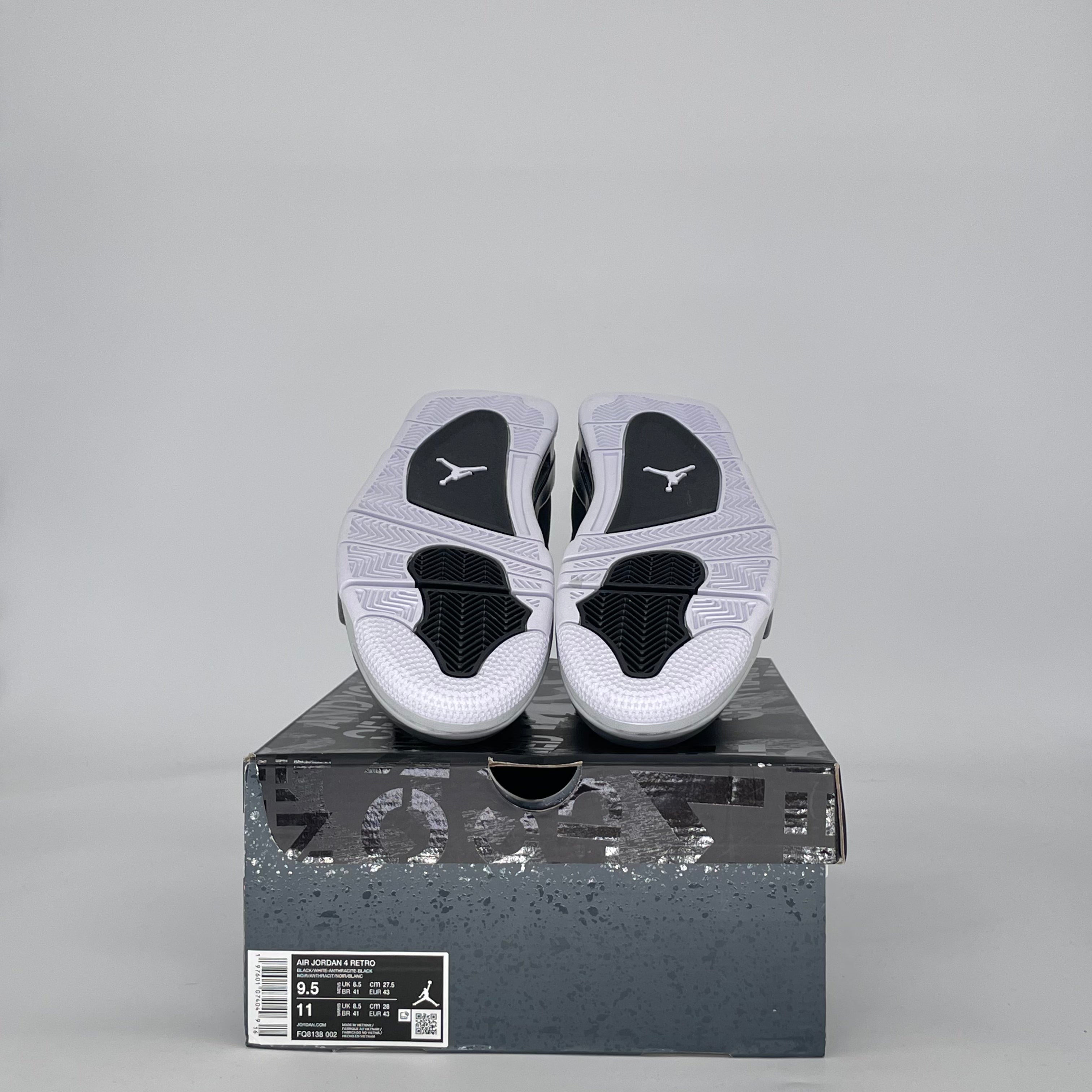AIR JORDAN 4 FEAR (2024) FQ8138-002 SIZE 9.5/11W