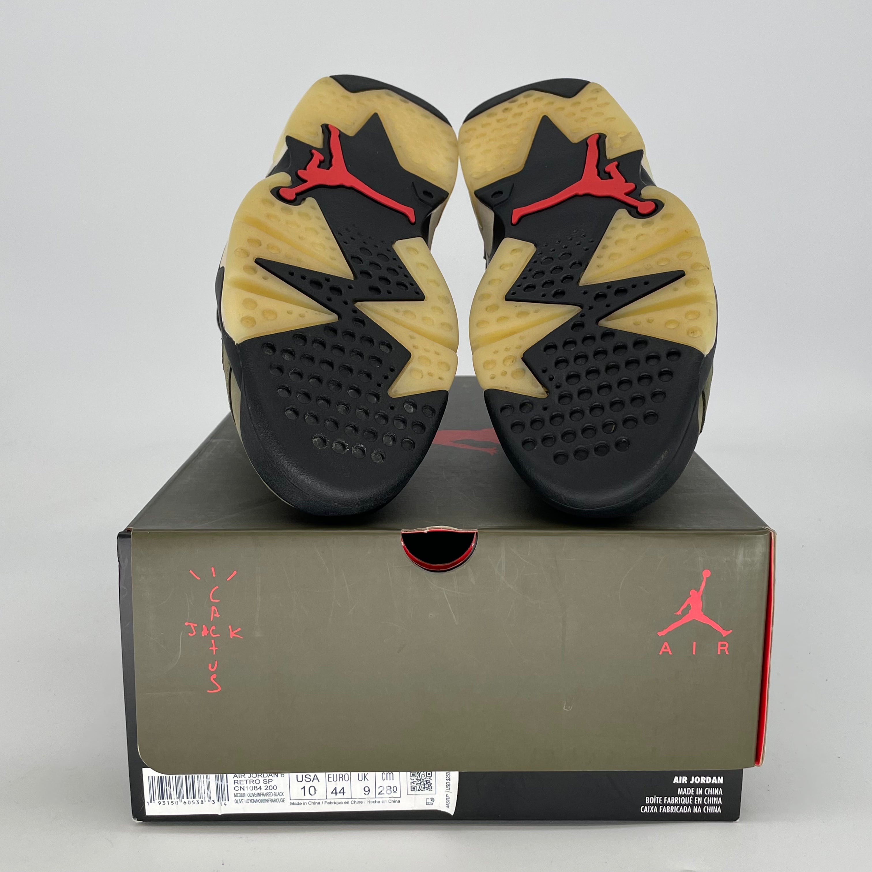 AIR JORDAN 6 TRAVIS SCOTT CN1084-200 SIZE 10/11.5W
