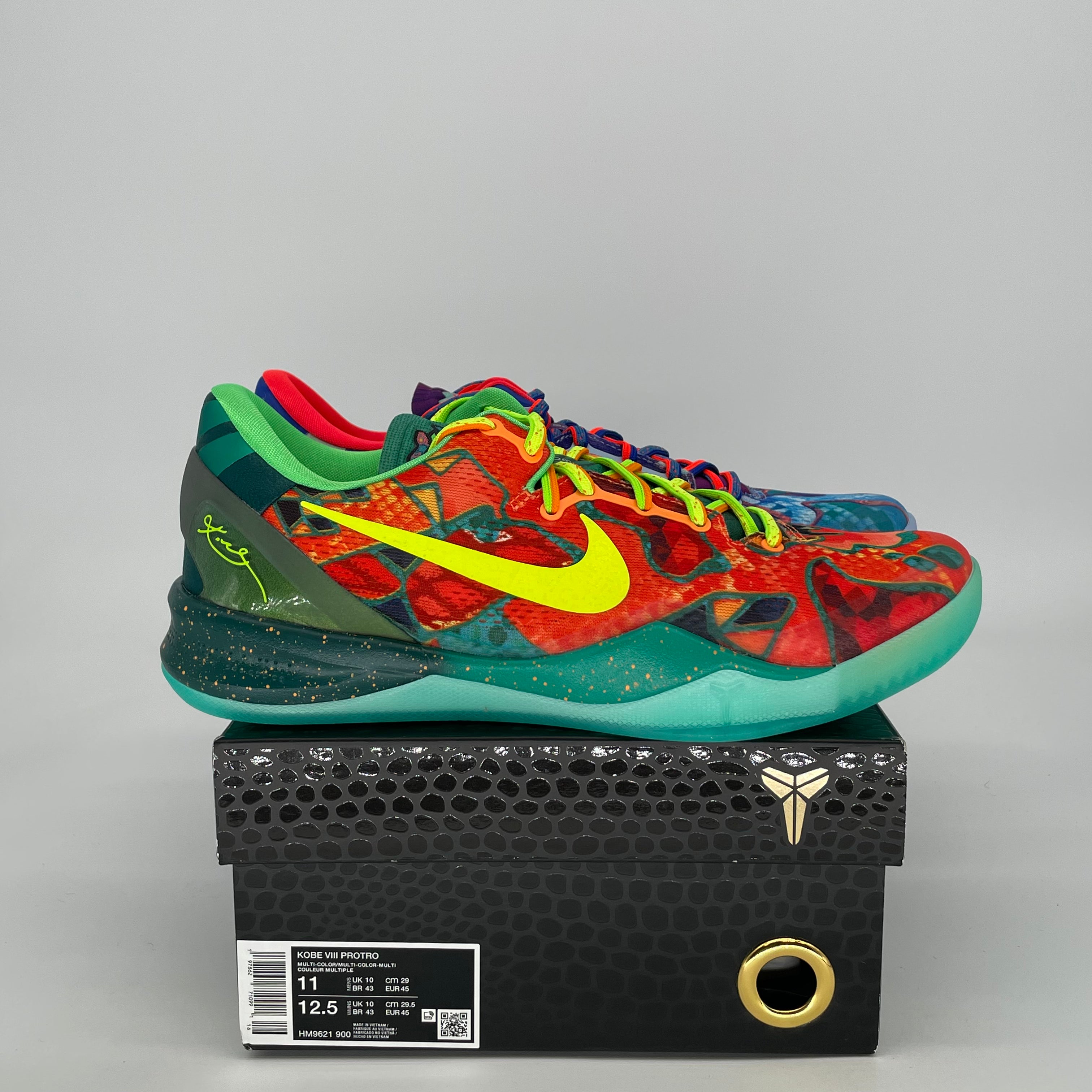 NIKE KOBE 8 PROTRO WHAT THE HM9621-900 SIZE 11/12.5W
