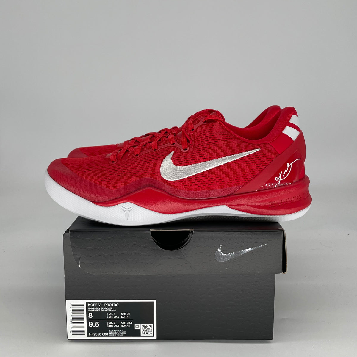 Nike Kobe 8 Protro University Red