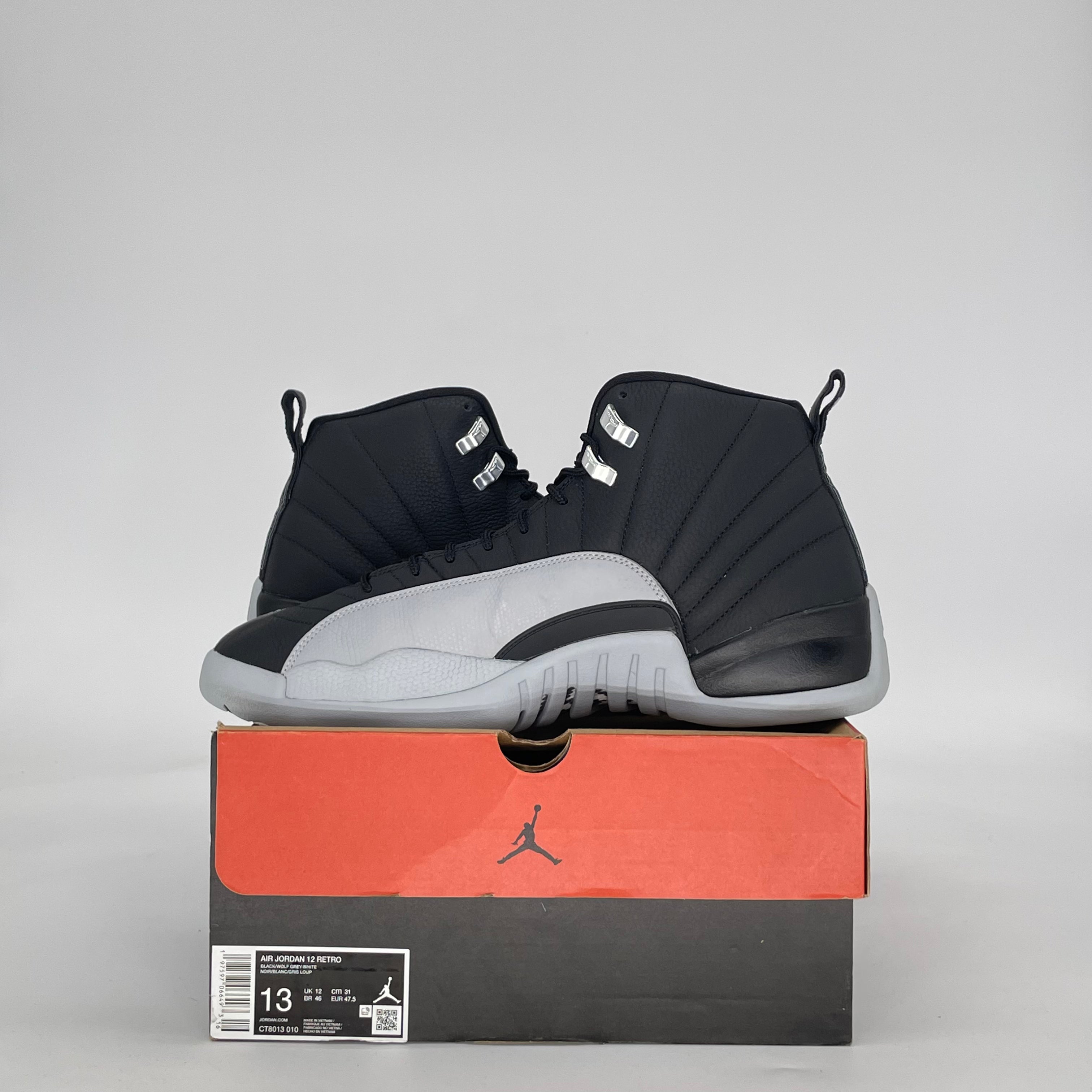 AIR JORDAN 12 BARONS CT8013-010 SIZE 13/14.5W
