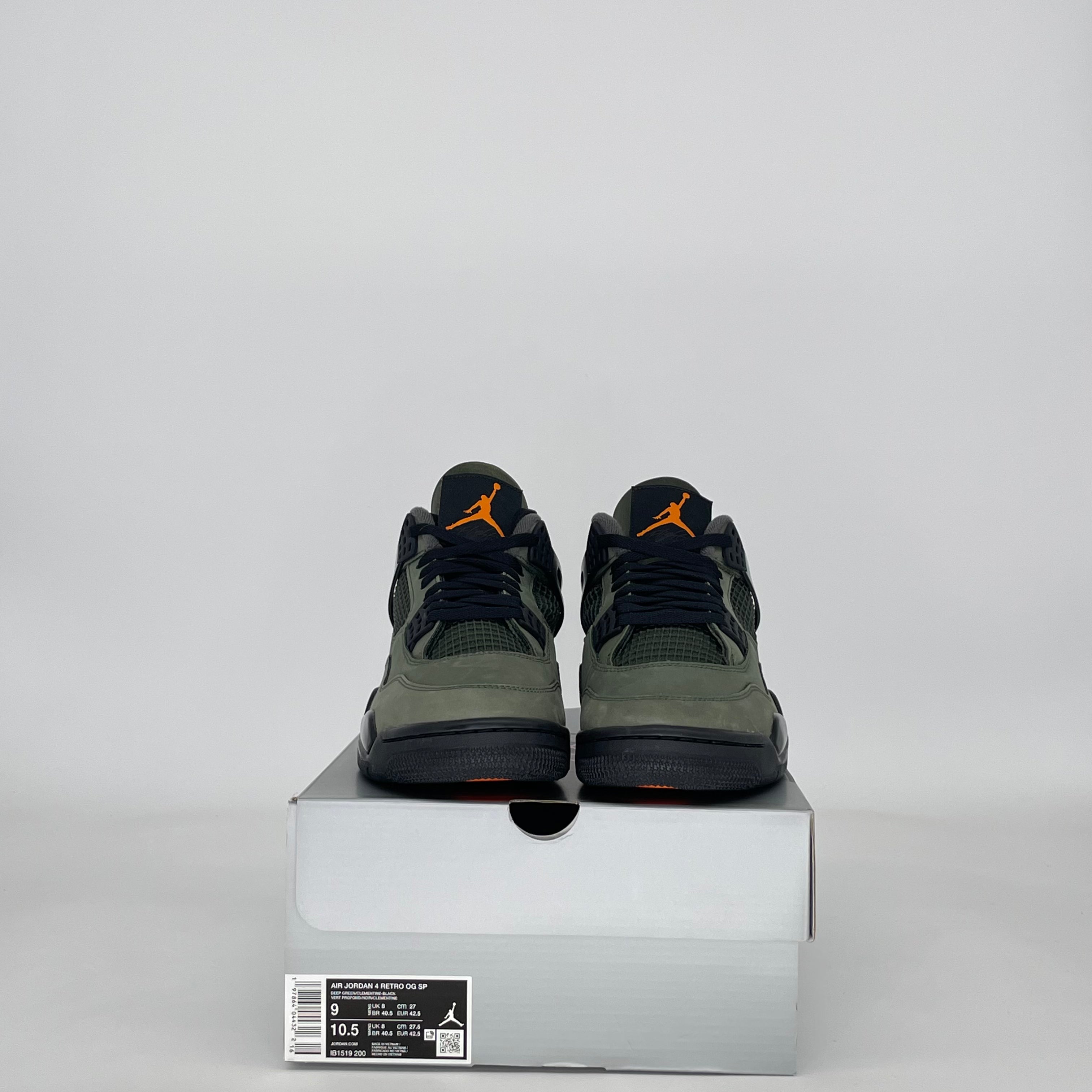 AIR JORDAN 4 UNDEFEATED (2025) IB1519-200 SIZE 9/10.5W