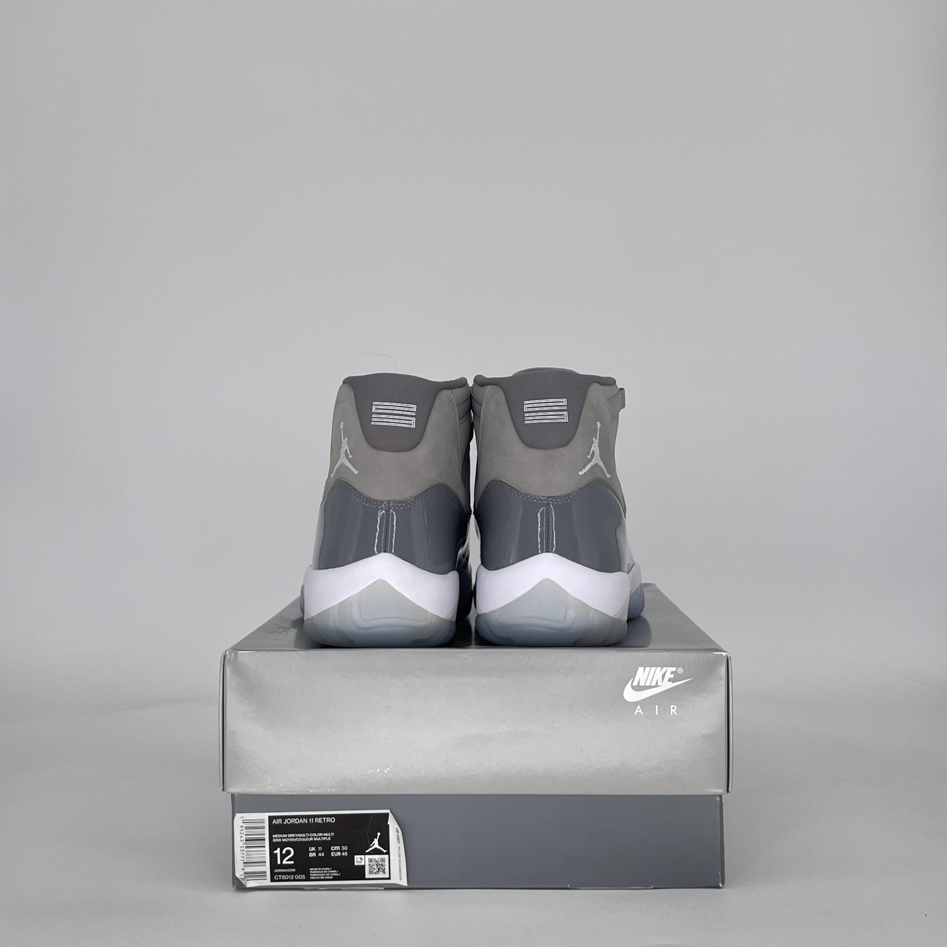 AIR JORDAN 11 COOL GREY (2021) CT8012-005 SIZE 12/13.5W
