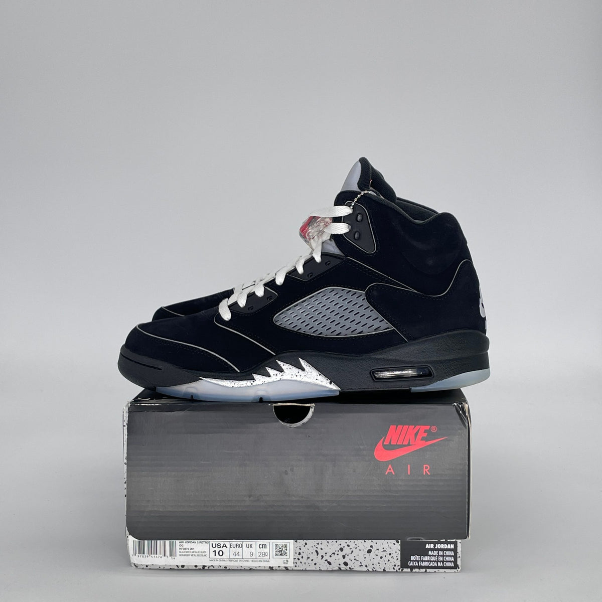Jordan 5 Retro OG Black Metallic Reimagined