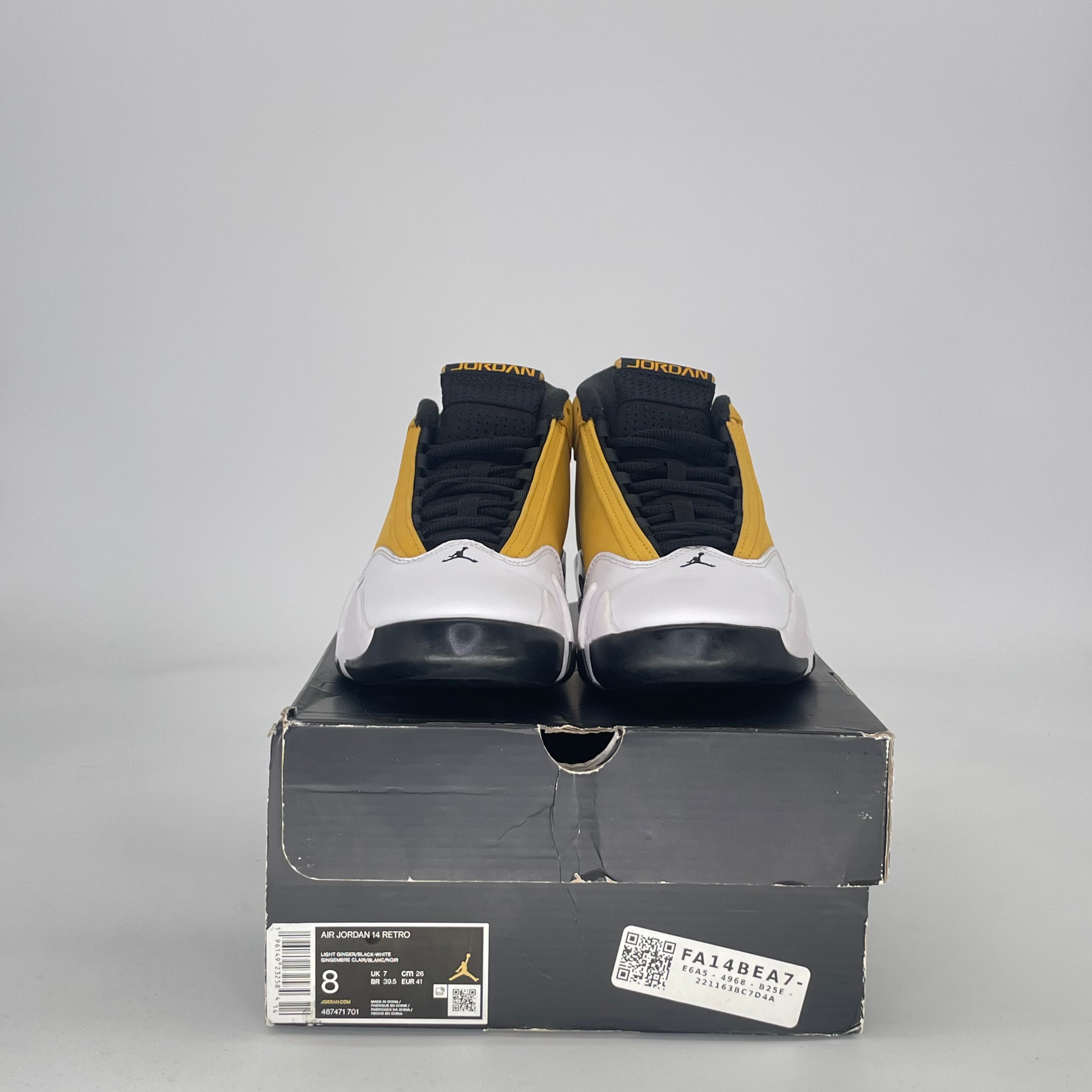 Jordan Air Jordan 14 Retro Light Ginger/Black-White Air Jordan 14 Retro  main image 4