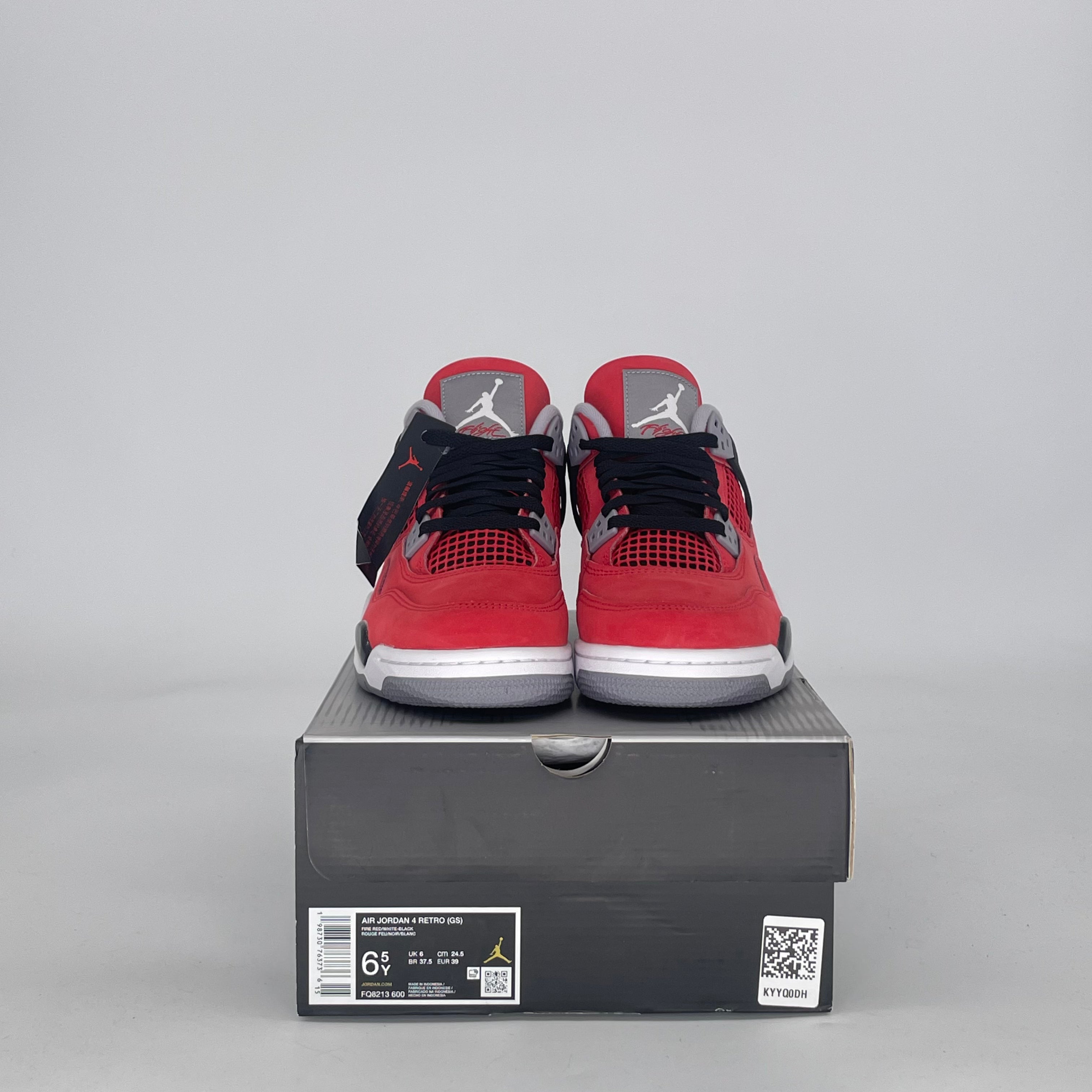 AIR JORDAN 4 TORO BRAVO FQ8213-600 SIZE 6.5/8W GS