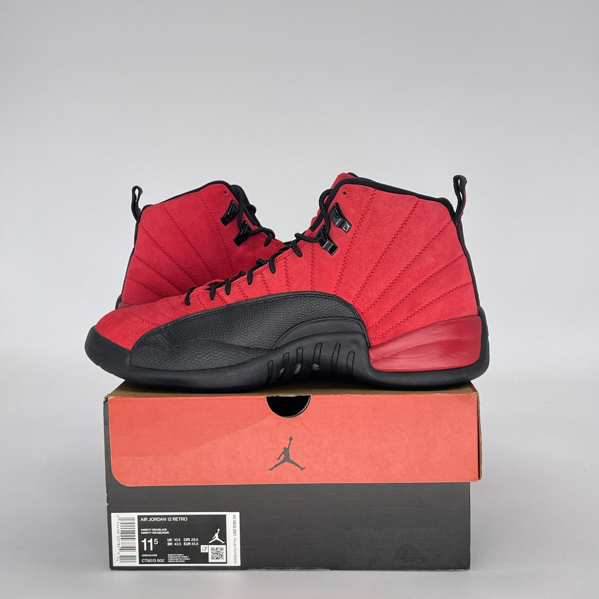 Jordan 12 Retro Reverse Flu Game