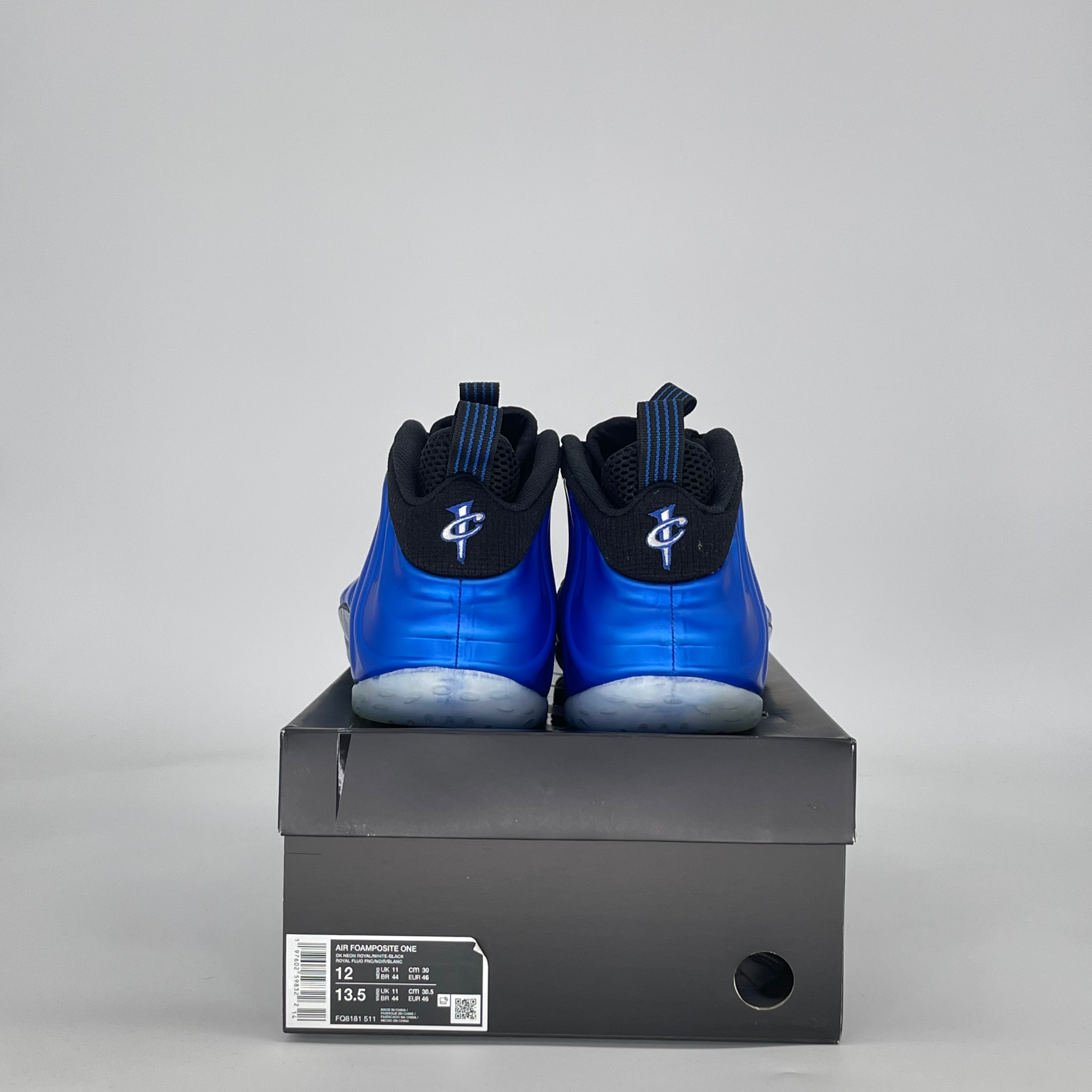 NIKE AIR FOAMPOSITE ONE INTERNATIONAL BLUE FQ8181-511 SIZE 12/13.5W