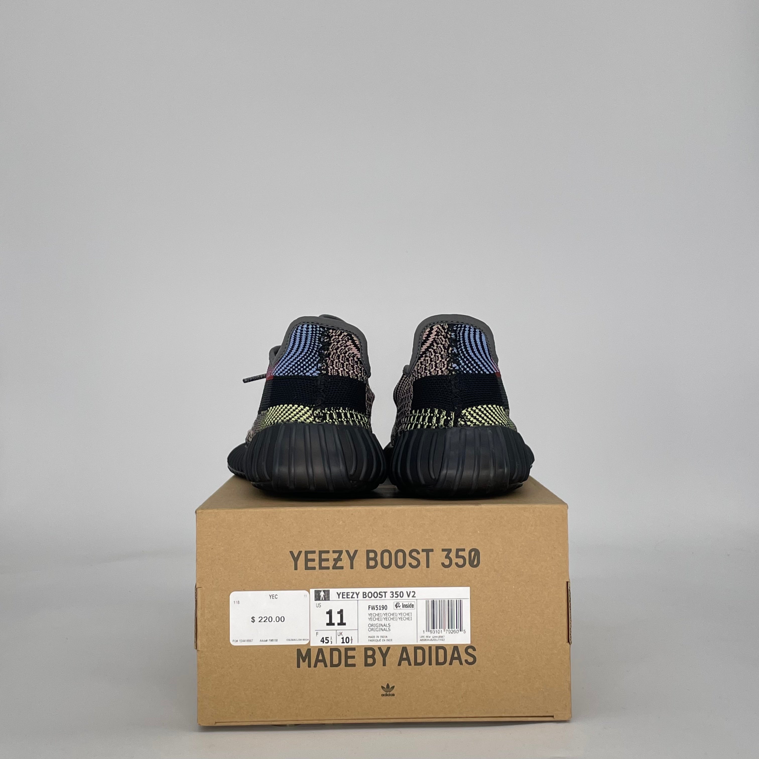ADIDAS YEEZY BOOST 350 V2 YECHEIL (NON-REFLECTIVE) FW5190 SIZE 11/12.5W