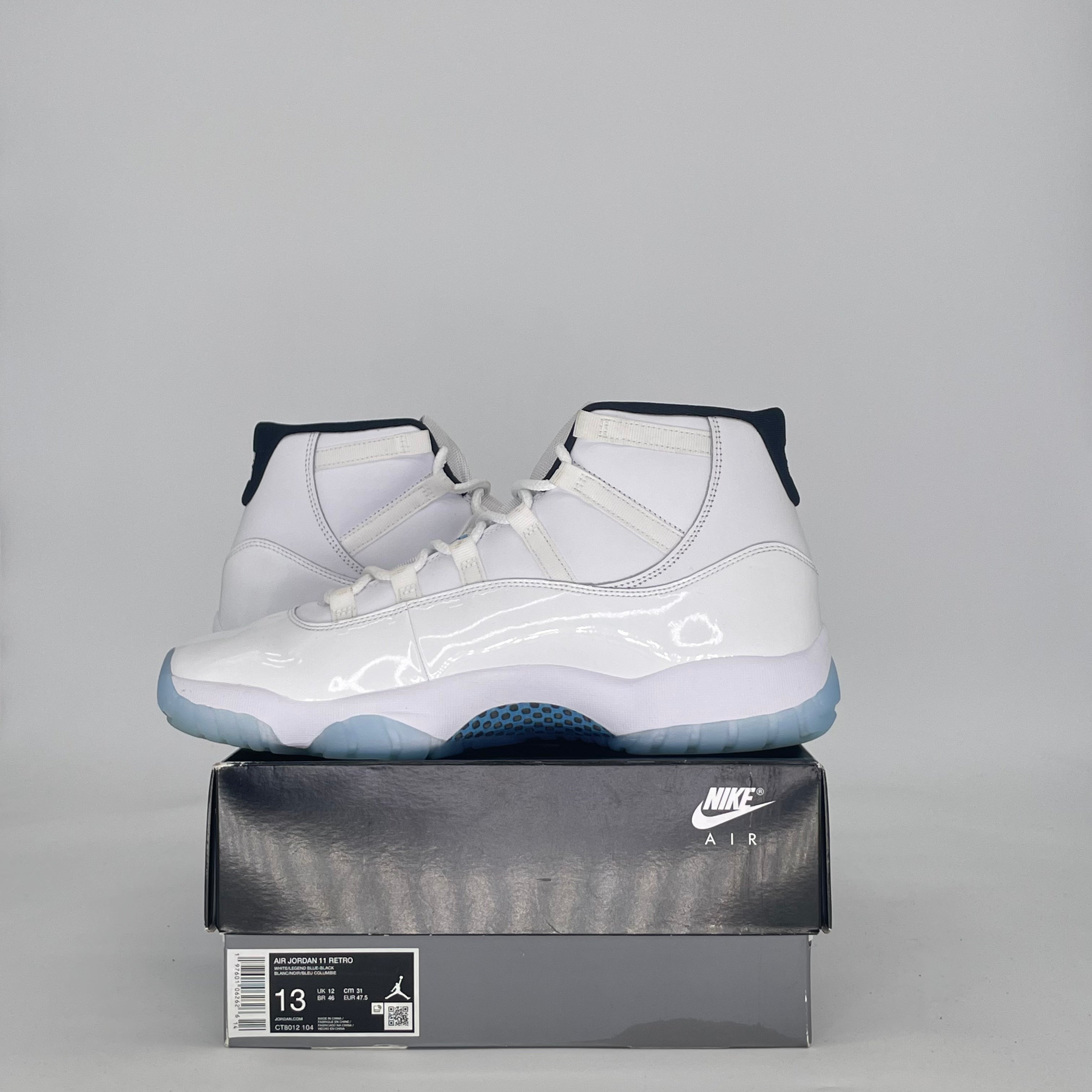 AIR JORDAN 11 LEGEND BLUE CT8012-104 SIZE 12/13.5W