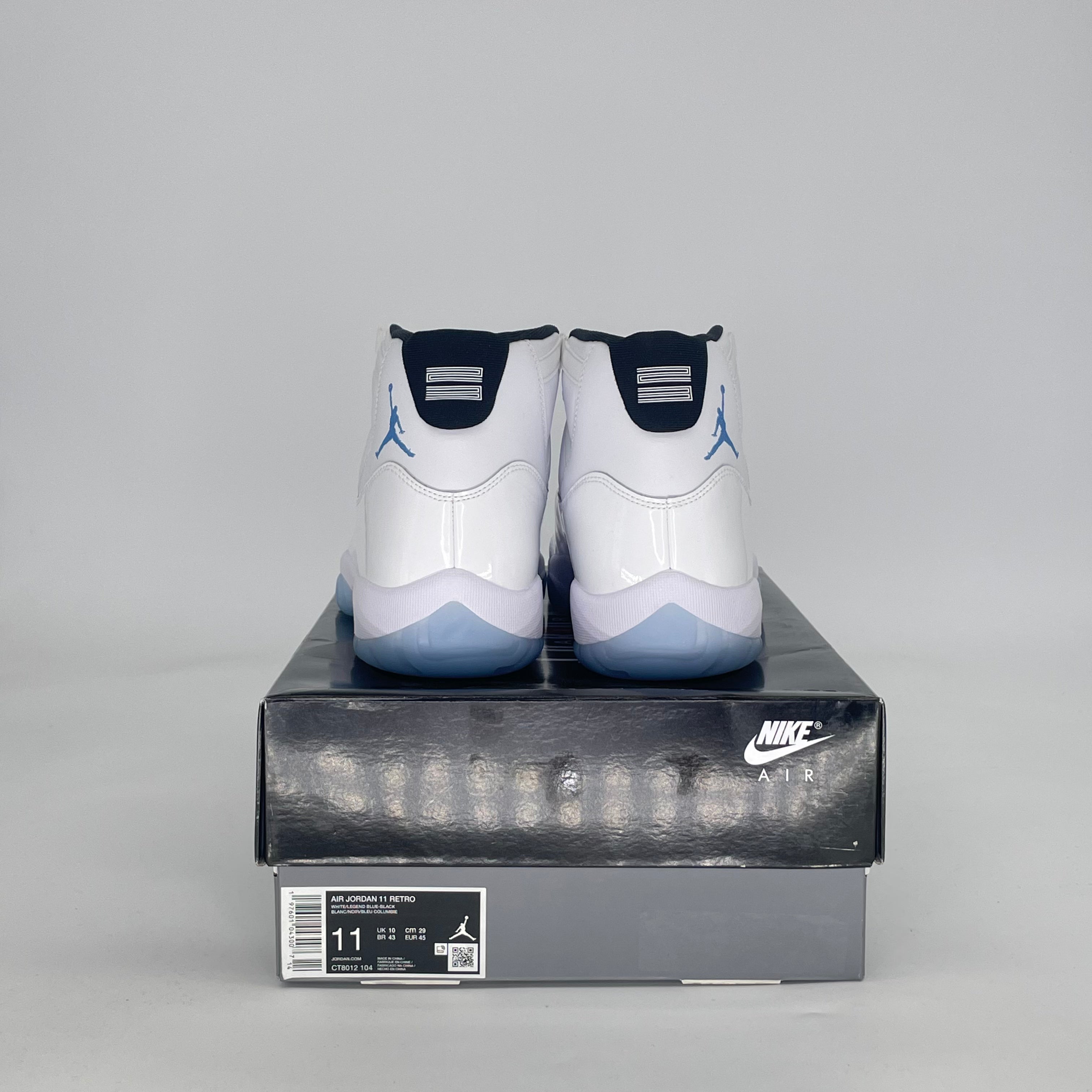AIR JORDAN 11 LEGEND BLUE CT8012-104 SIZE 11/12.5W