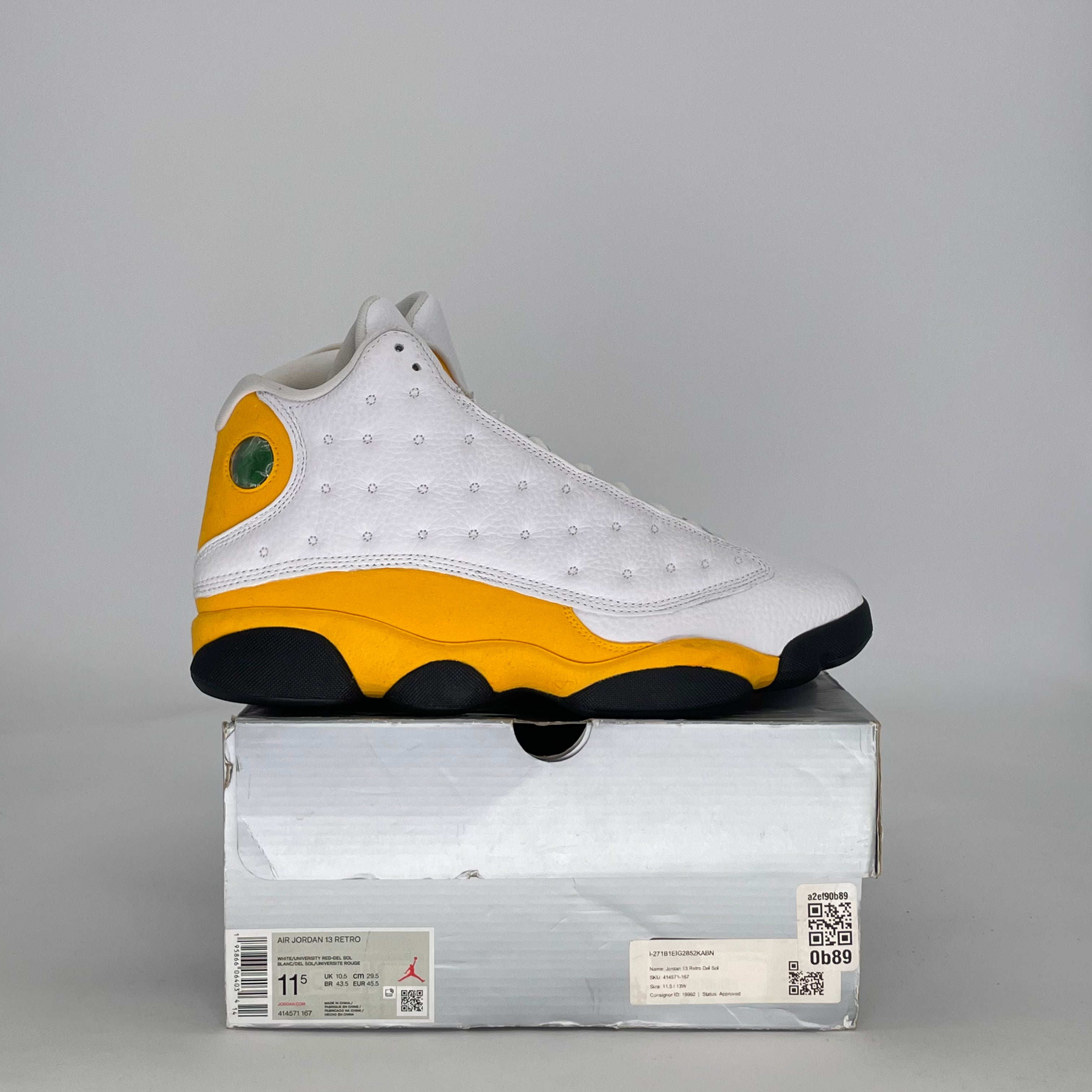 AIR JORDAN 13 DEL SOL 414571-167 SIZE 11.5/13W