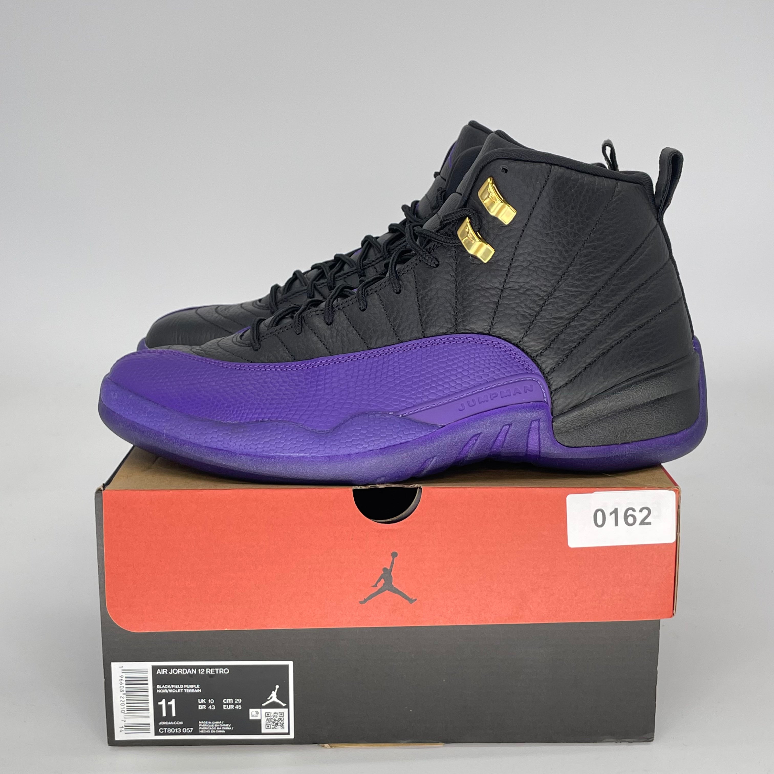 AIR JORDAN 12 FIELD PURPLE CT8013-057 SIZE 11/12.5W