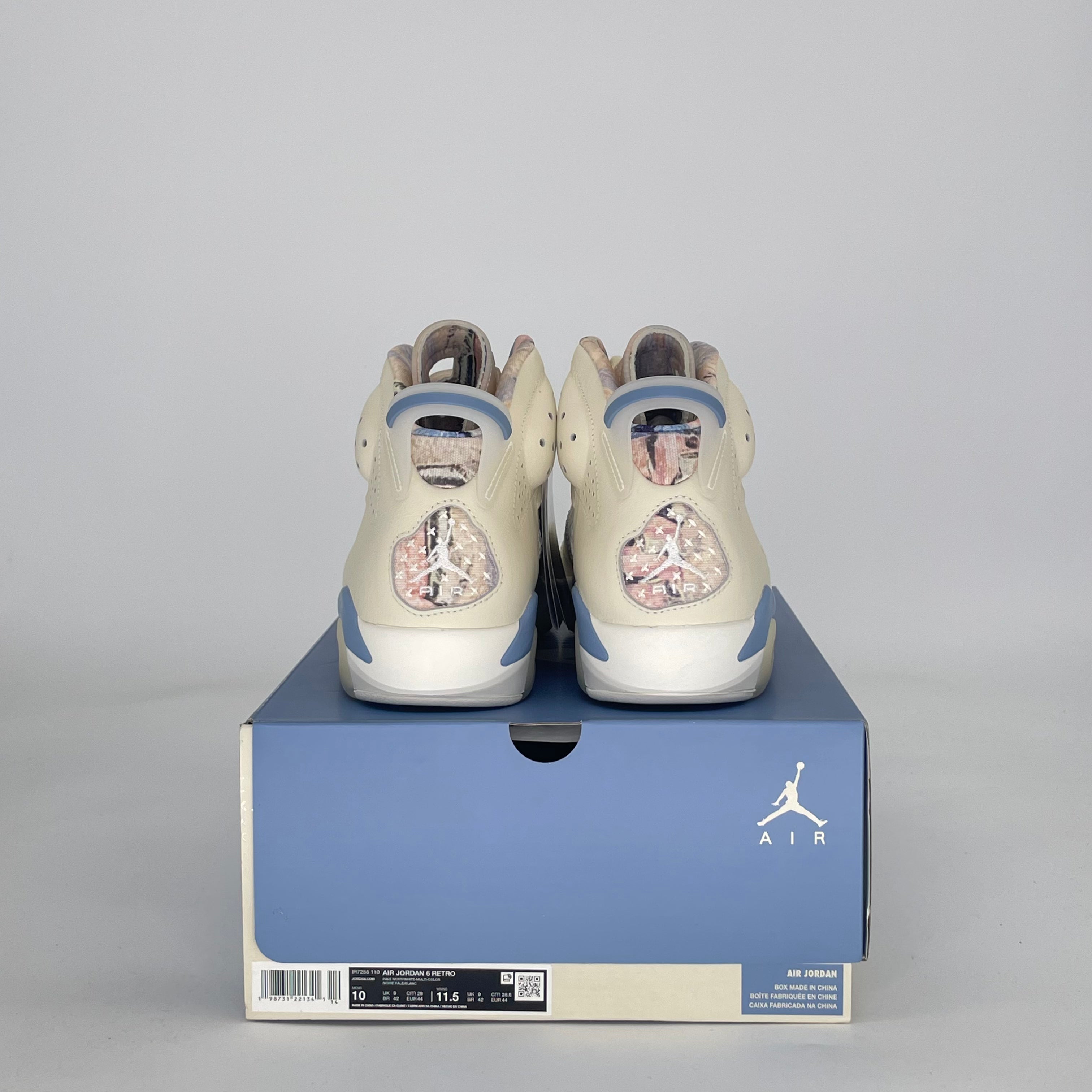 AIR JORDAN 6 SASHIKO IR7255-110 SIZE 10/11.5W