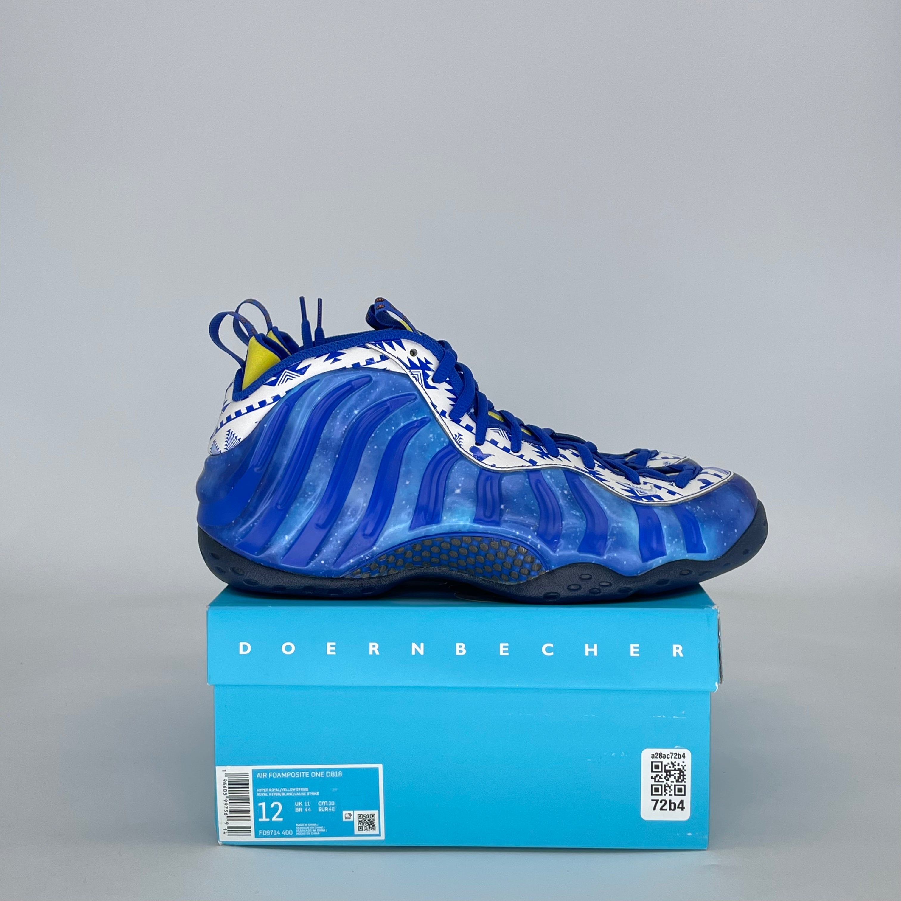 NIKE AIR FOAMPOSITE ONE DOERNBECHER FD9714-400 SIZE 12/13.5W