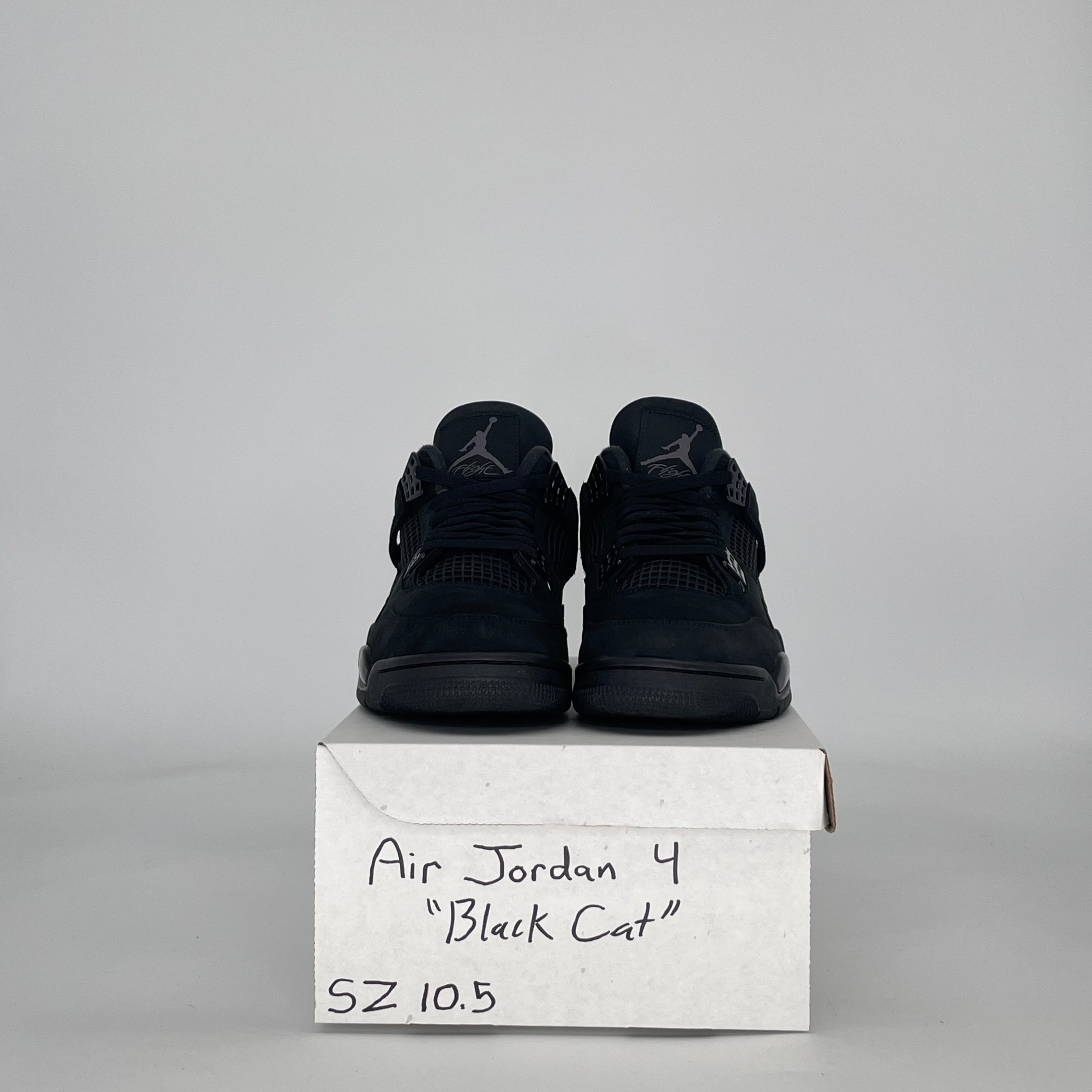 AIR JORDAN 4 BLACK CAT FV5029-010 SIZE 10.5/12W