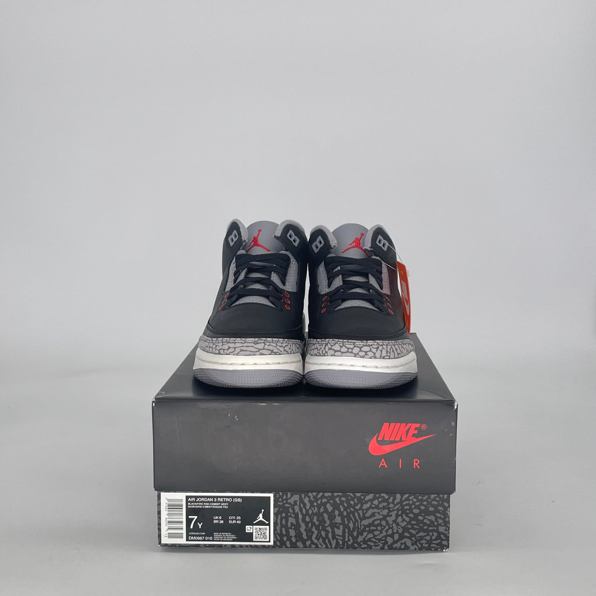 Jordan 3 Retro Black Cement (2024) (GS)