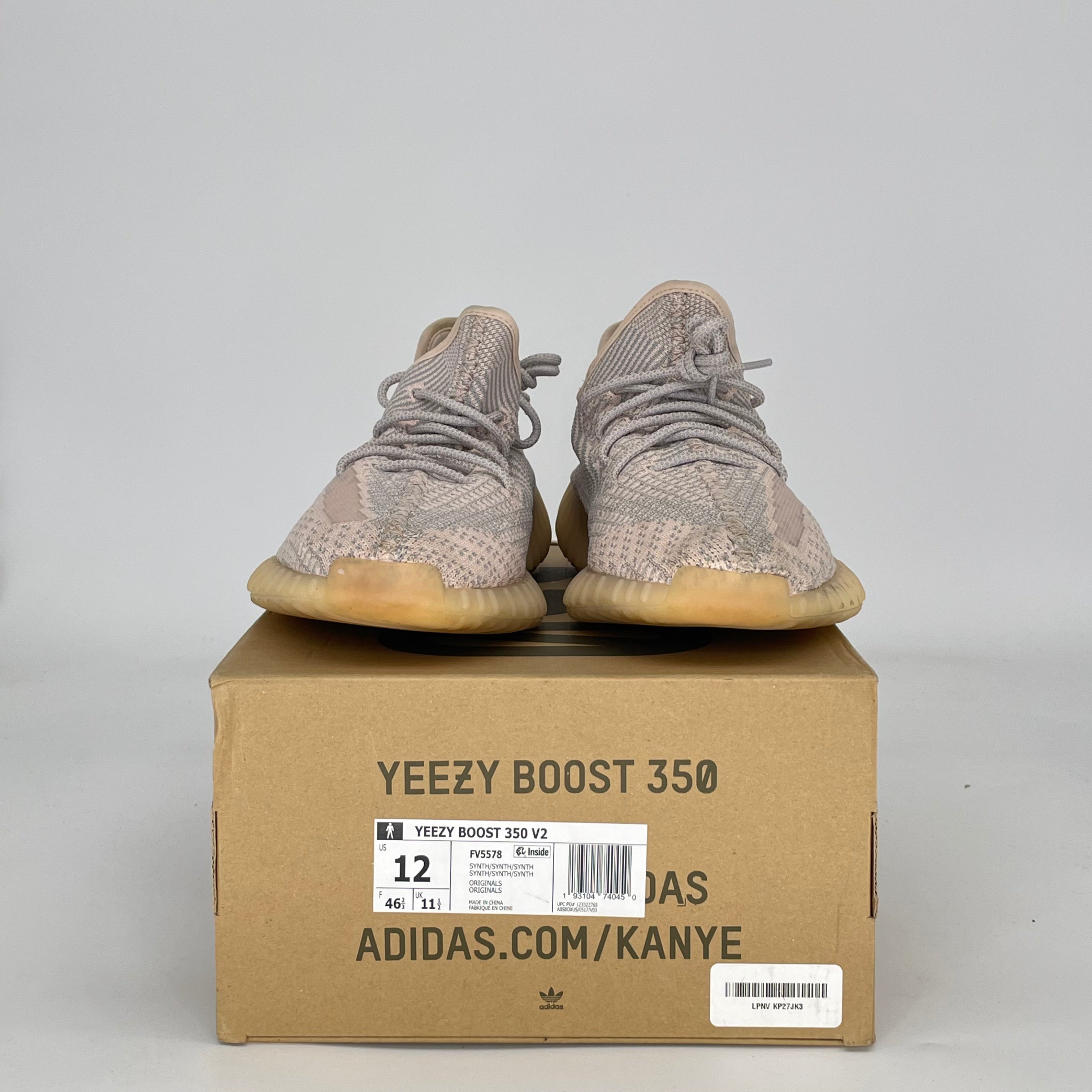ADIDAS YEEZY 350 V2 SYNTH FV5578 SIZE 12/13.5W
