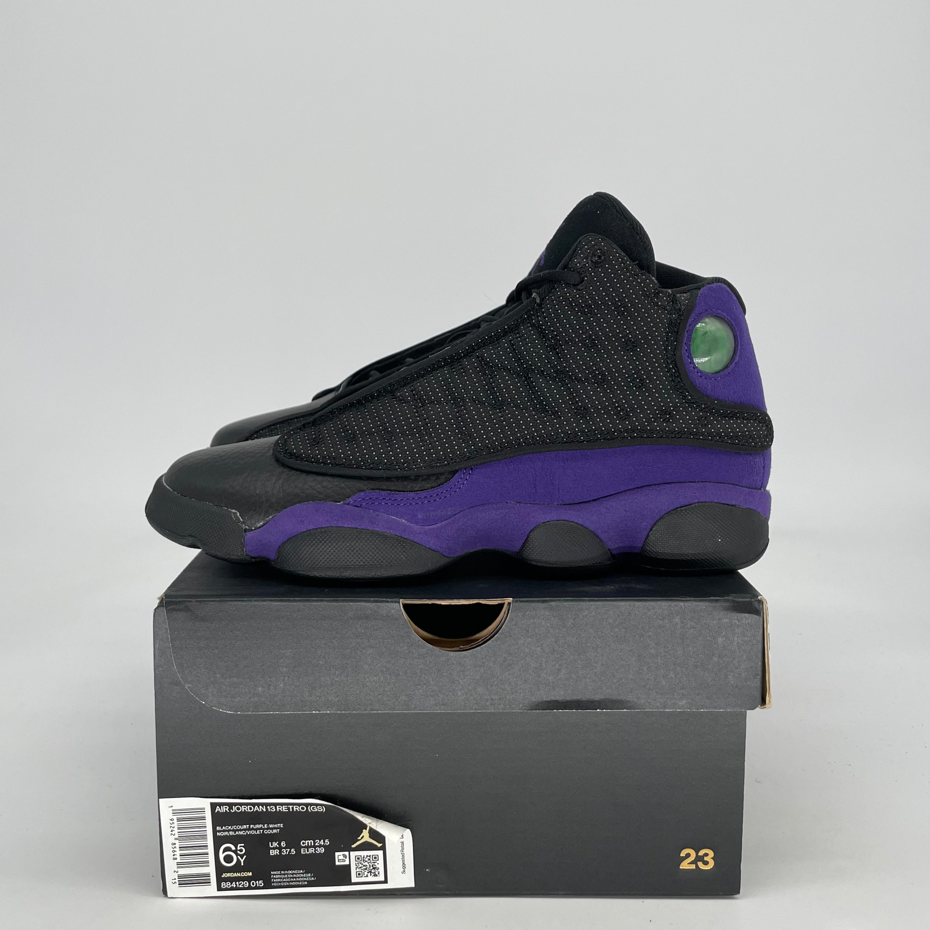 AIR JORDAN 13 COURT PURPLE 884129-015 SIZE 6.5/8W