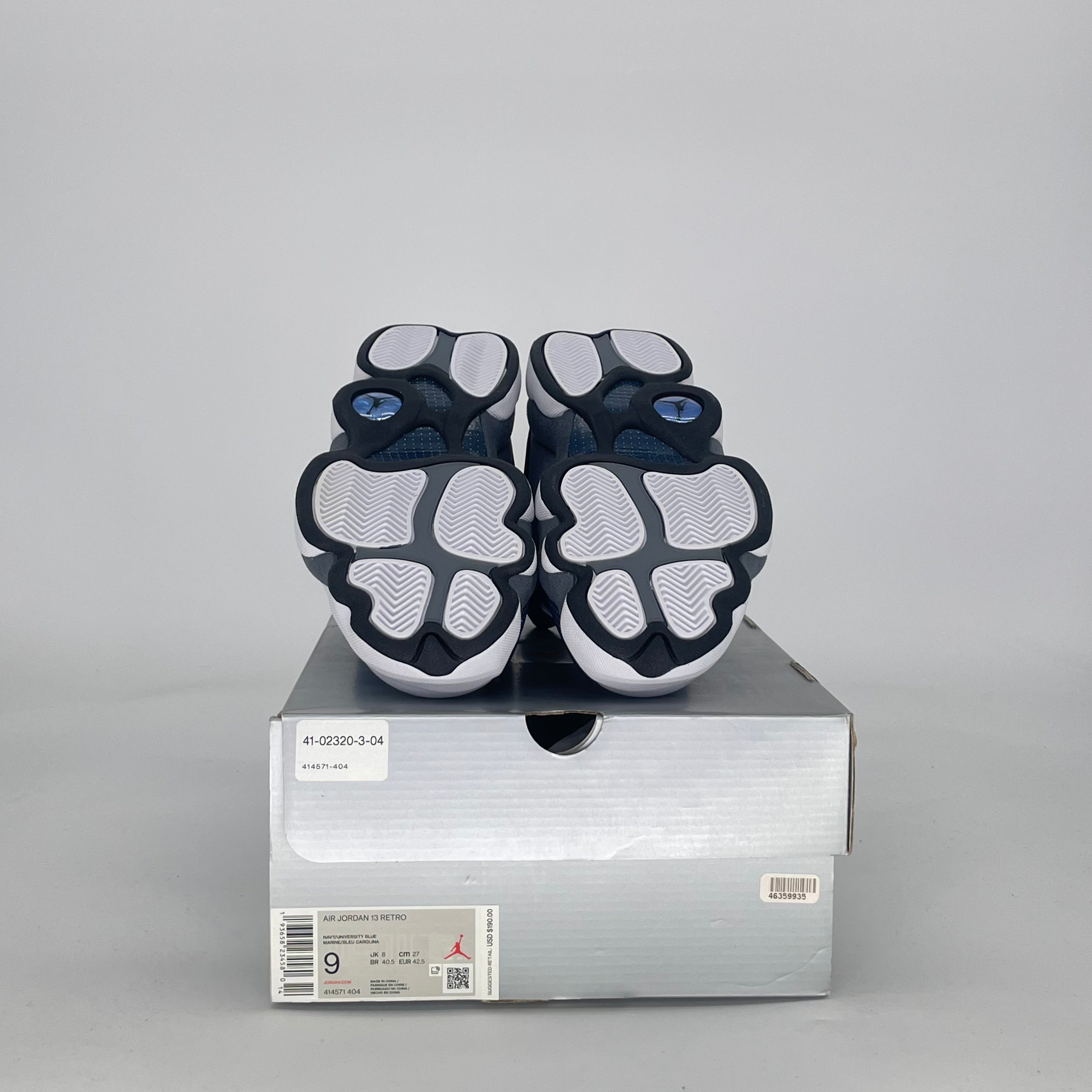 AIR JORDAN 13 FLINT 414571-404 SIZE 9/10.5W