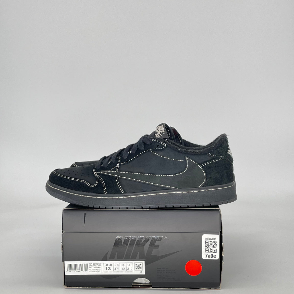 Jordan 1 Retro Low OG SP Travis Scott Black Phantom