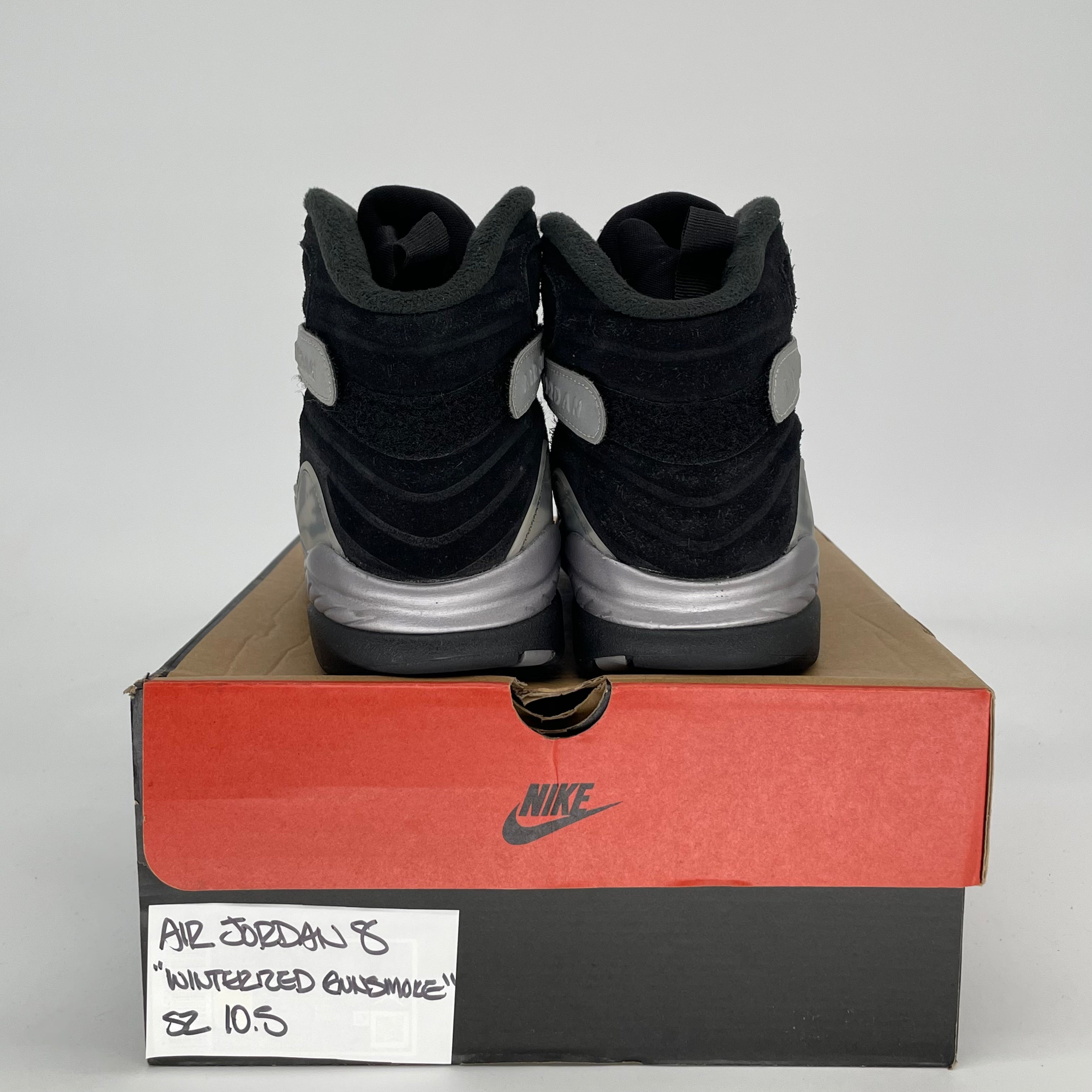 AIR JORDAN 8 WINTERIZED GUNSMOKE FD1334-001 SIZE 10.5/12W
