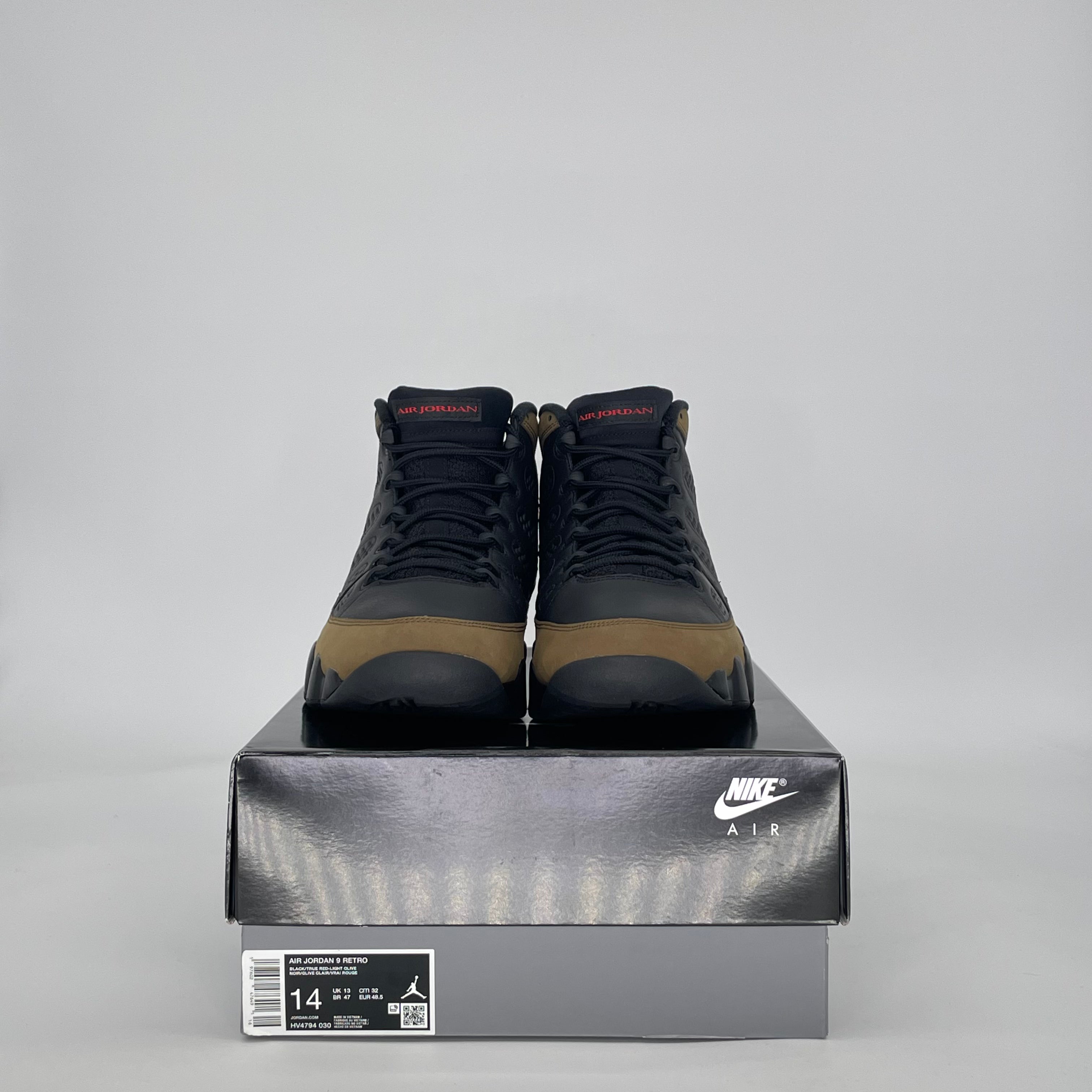 AIR JORDAN 9 OLIVE (2024) HV4794-030 SIZE 14/15.5W