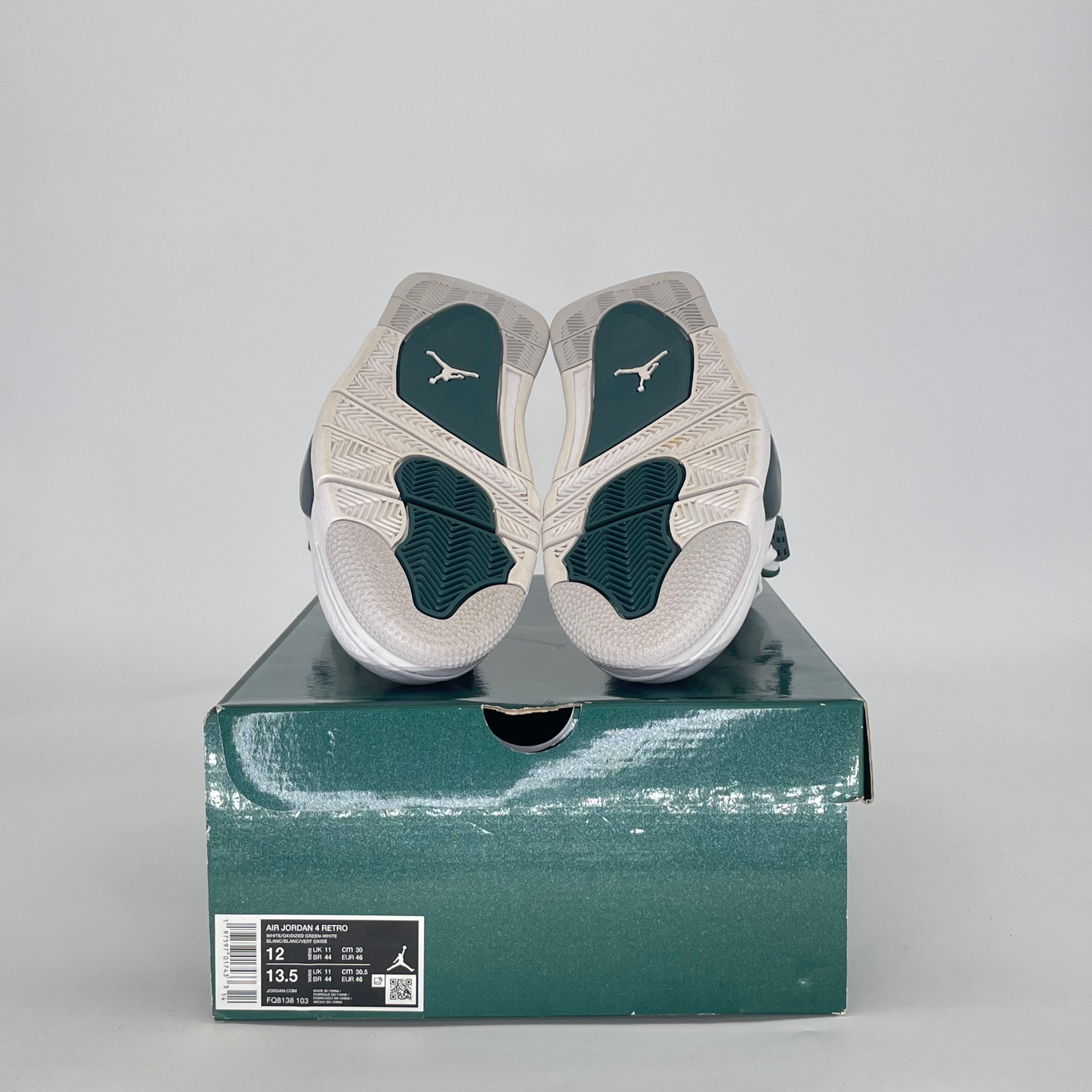 AIR JORDAN 4 OXIDIZED GREEN FQ8138-103 SIZE 12/13.5W