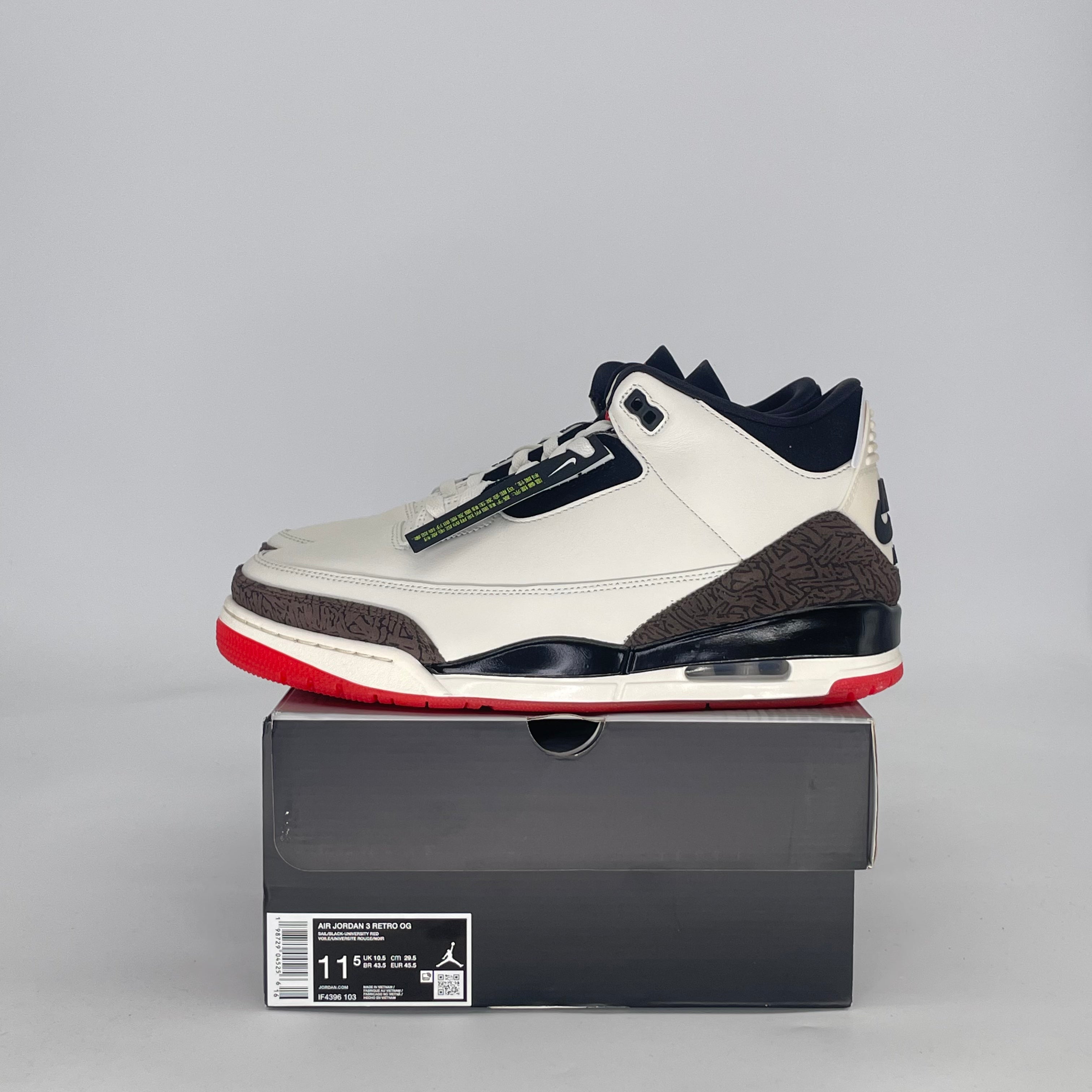AIR JORDAN 3 WORLDS BEST DAD IF4396-103 SIZE 11.5/13W