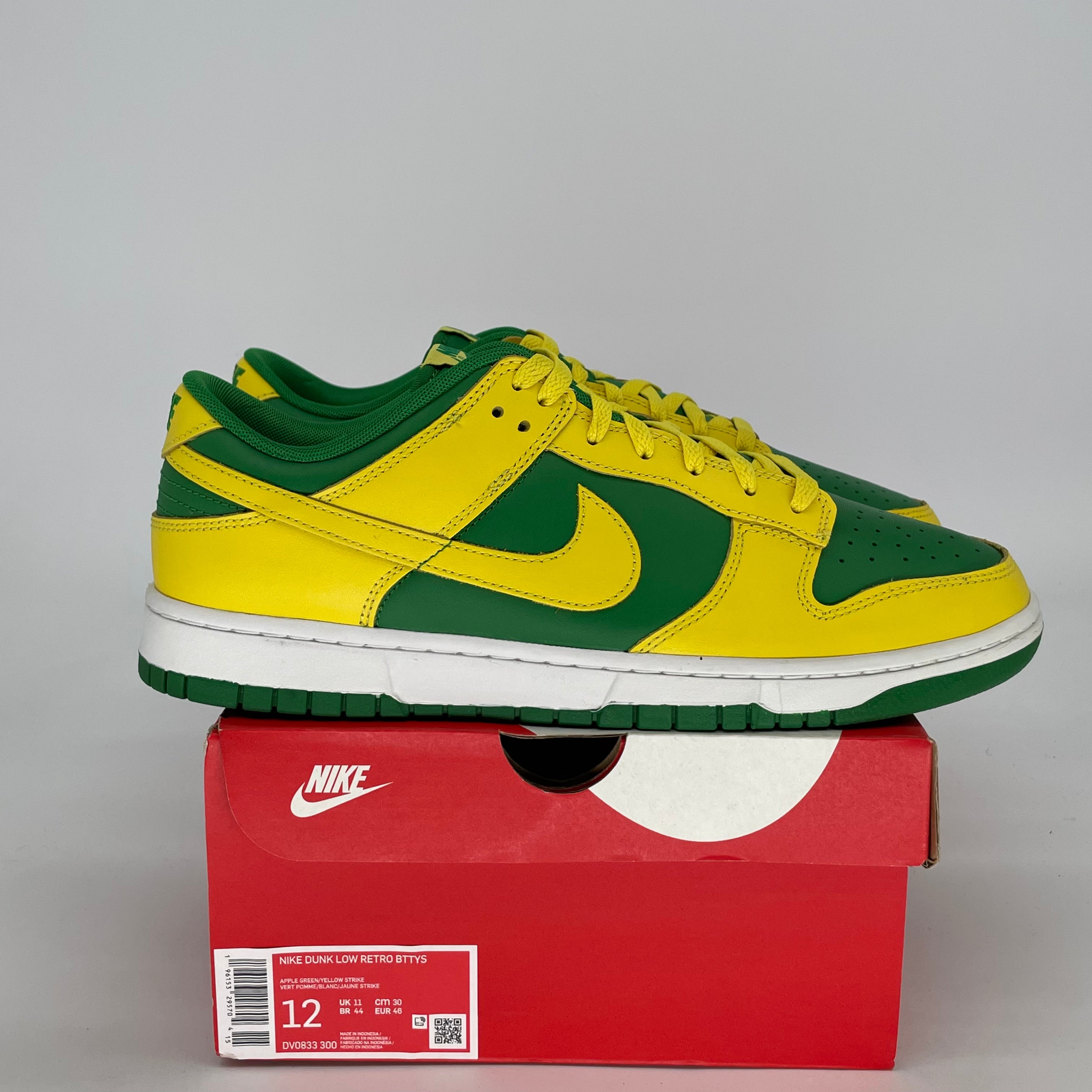 NIKE DUNK LOW REVERSE BRAZIL DV0833-300 SIZE 12/13.5W