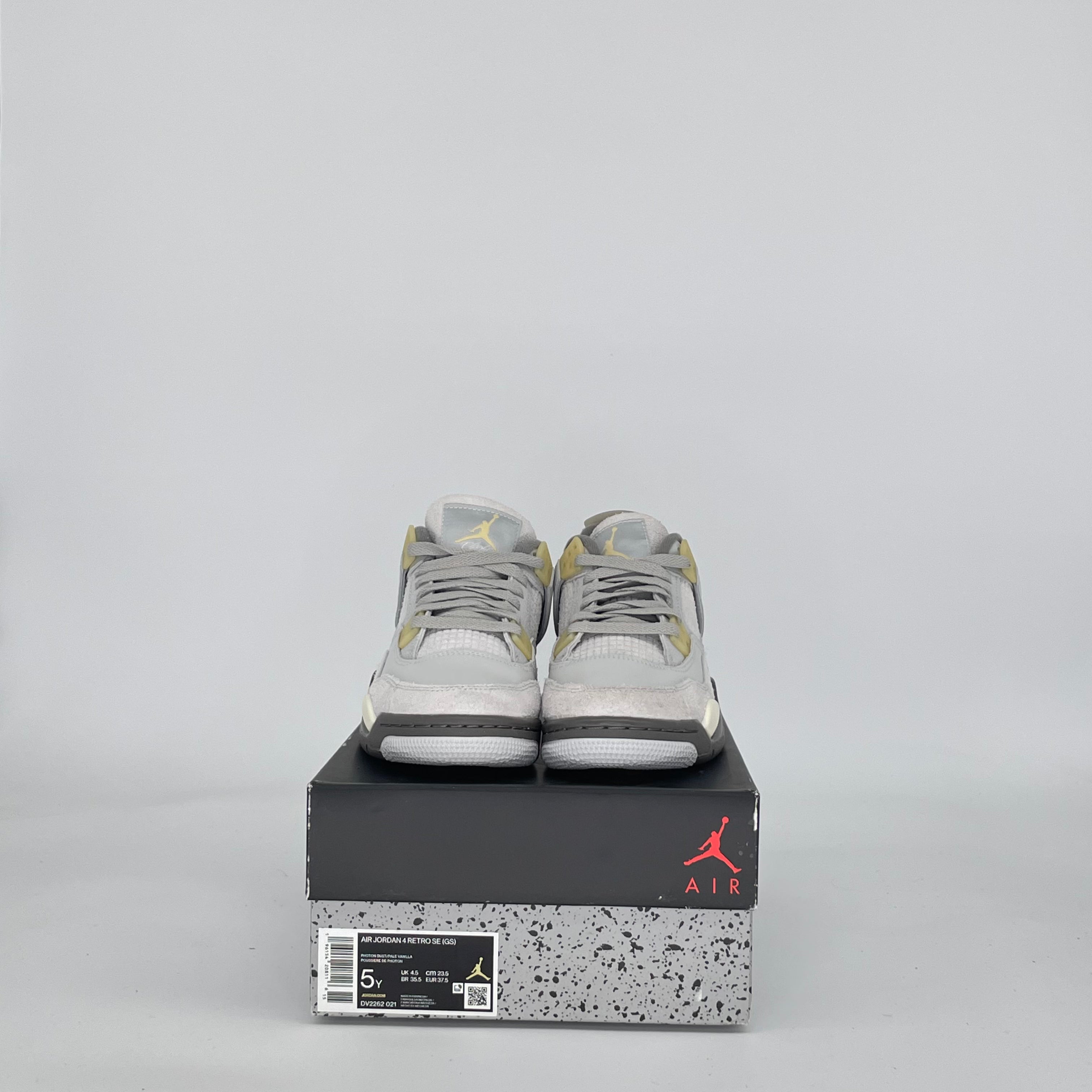 AIR JORDAN 4 CRAFT PHOTON DUST DV2262-021 SIZE 5/6.5W GS