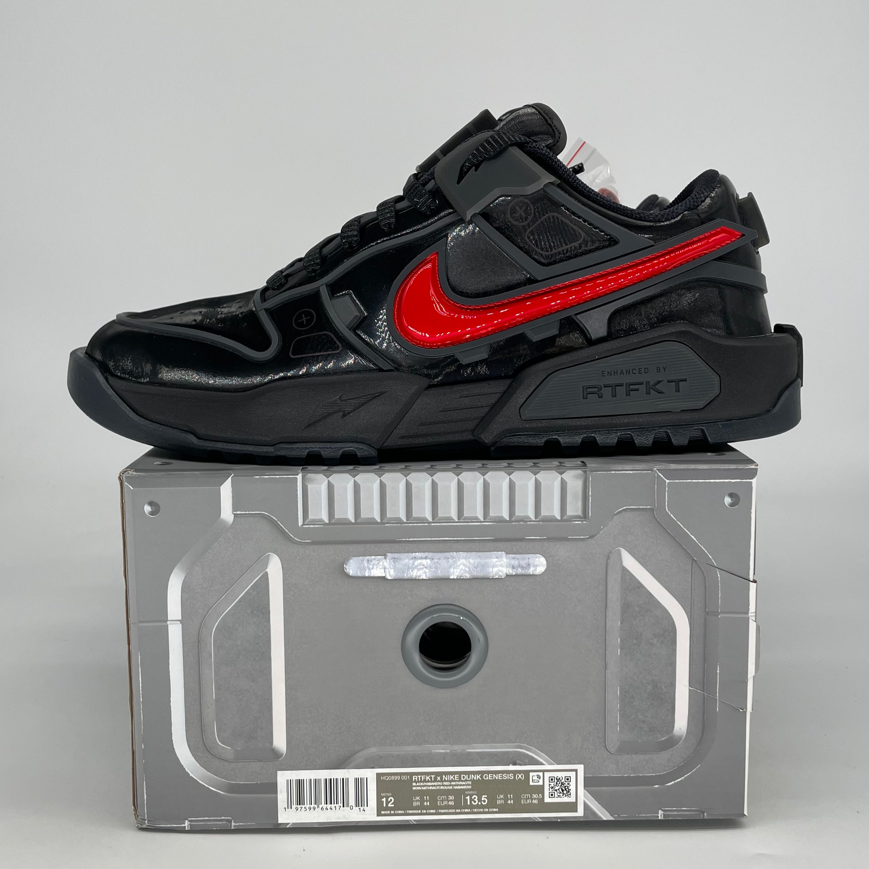NIKE DUNK GENESIS LOW RTFKT CLONE X ED.5849 HQ0899-001 SIZE 12/13.5W