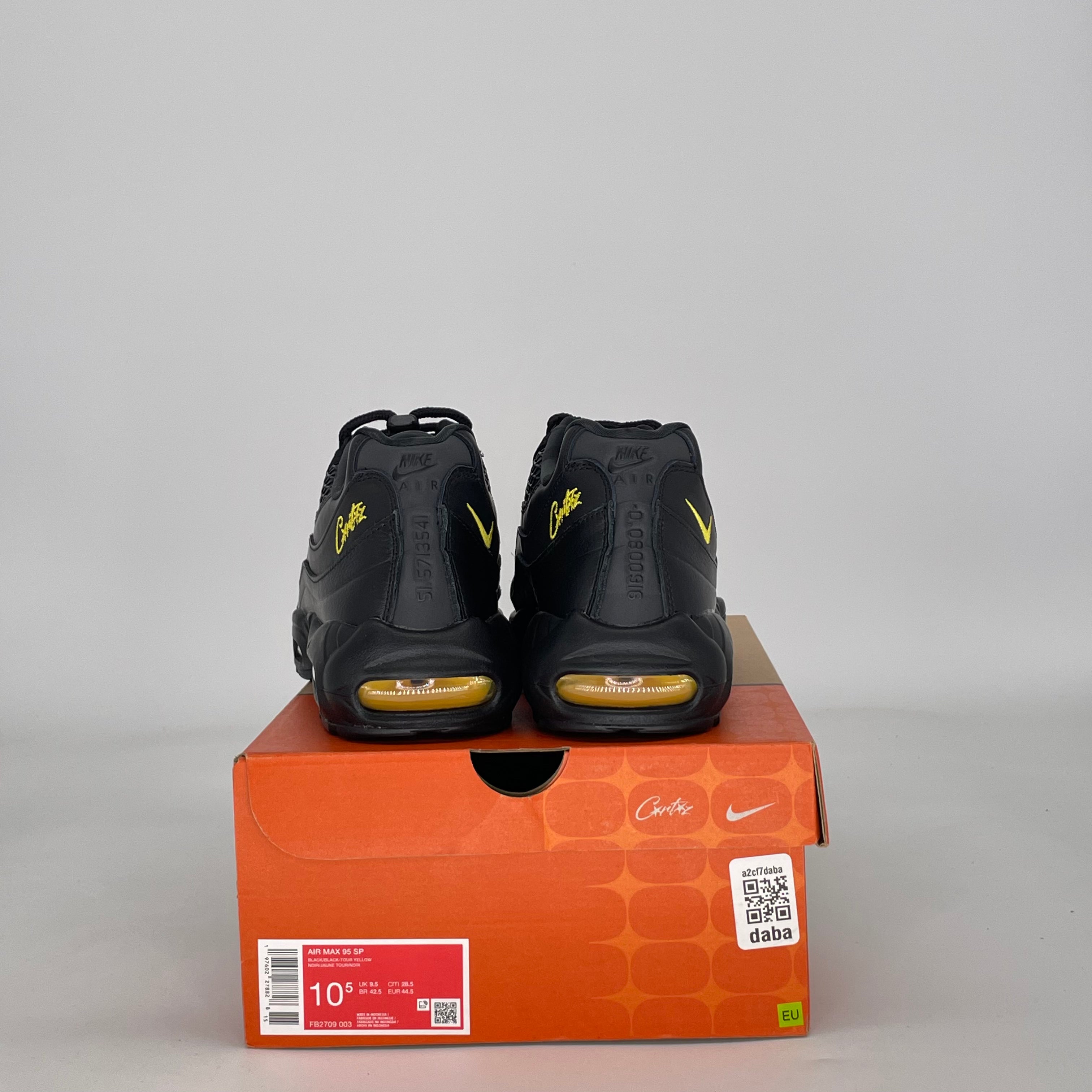 NIKE AIR MAX 95 CORTEIZ HONEY BLACK FB2709-003 SIZE 10.5/12W