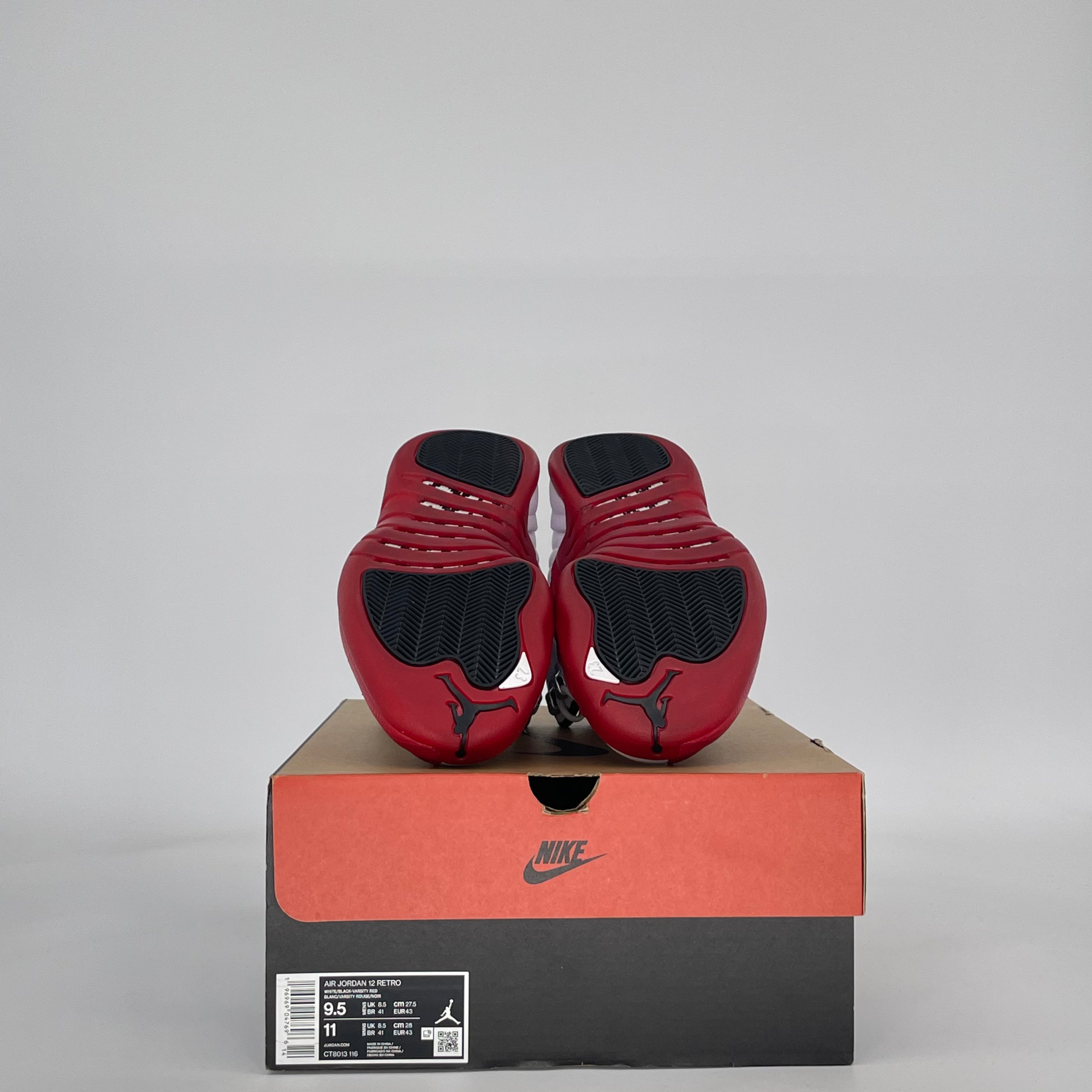 AIR JORDAN 12 CHERRY (2023) CT8013-116 SIZE 9.5/11W