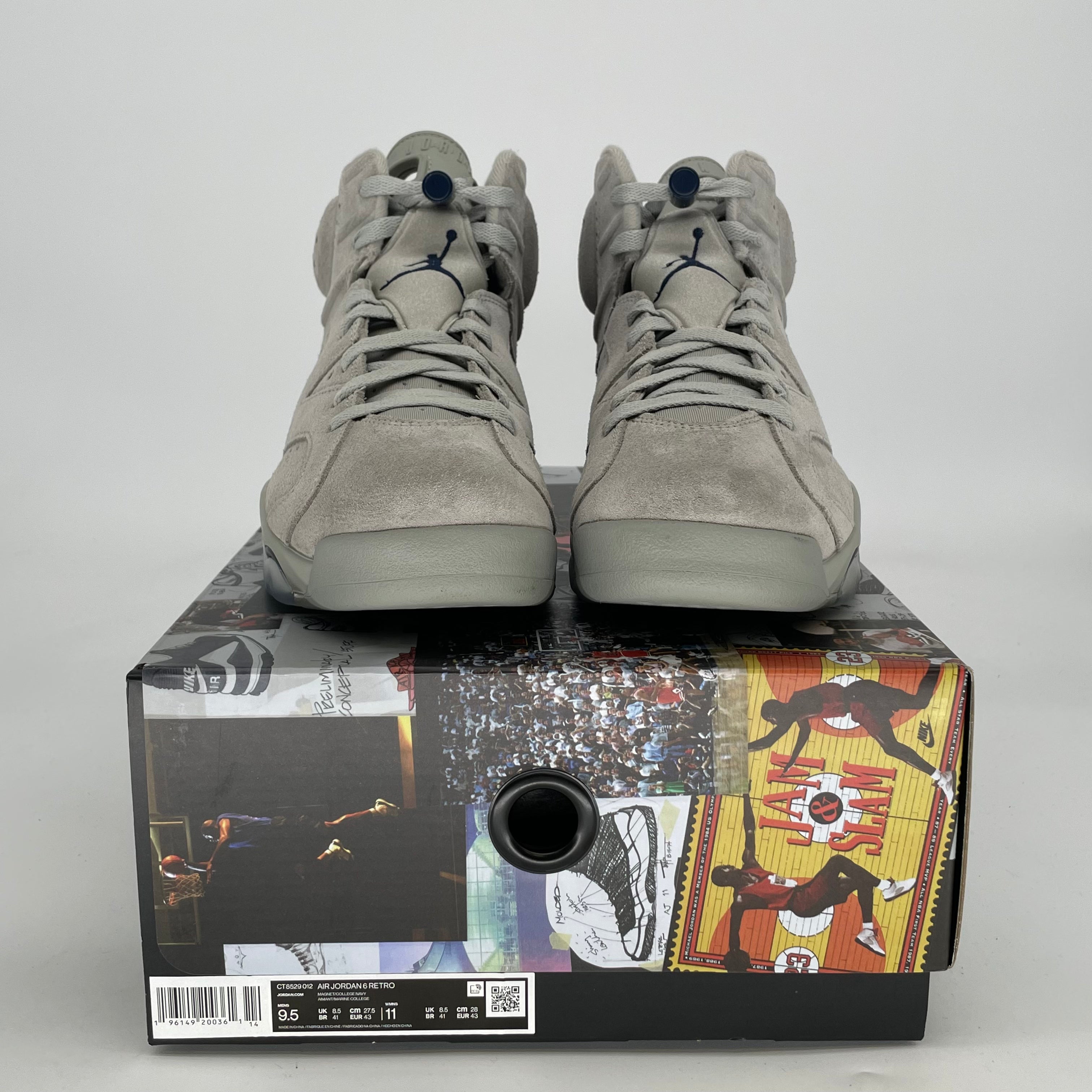 AIR JORDAN 6 GEORGETOWN CT8529-012 SIZE 9.5/11W