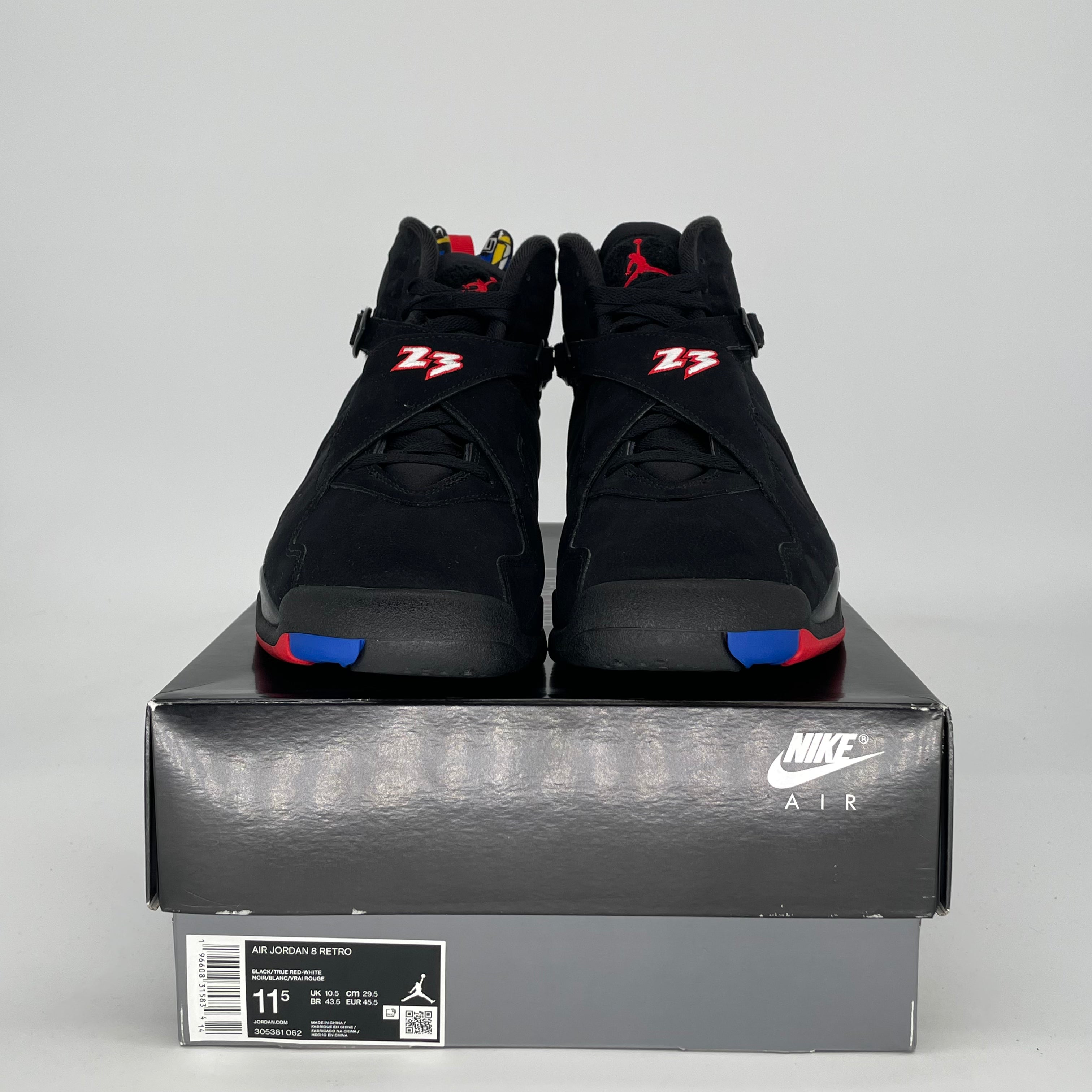 AIR JORDAN 8 PLAYOFFS 305381-062 SIZE 11.5/13W