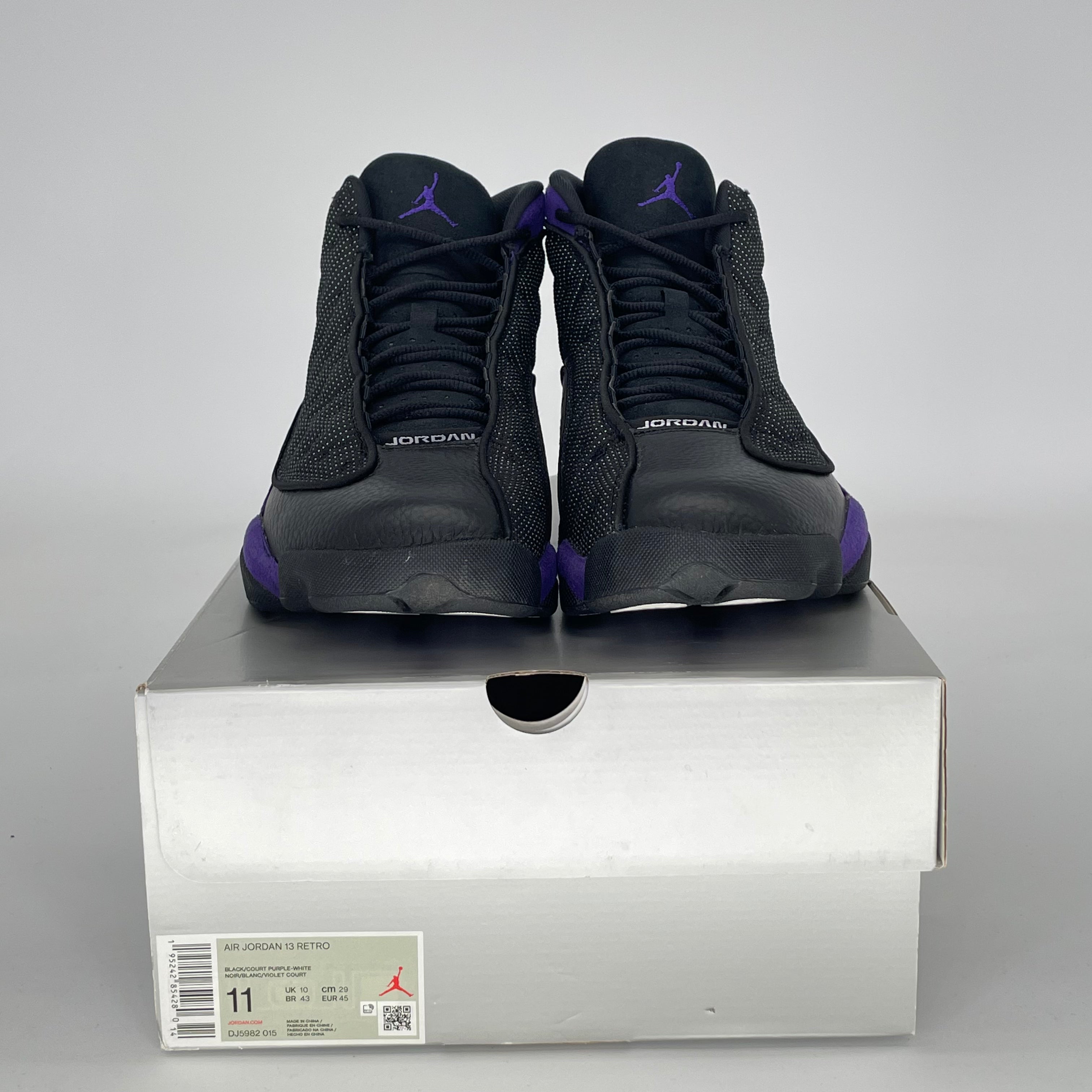 AIR JORDAN 13 COURT PURPLE DJ5982-015 SIZE 11/12.5W