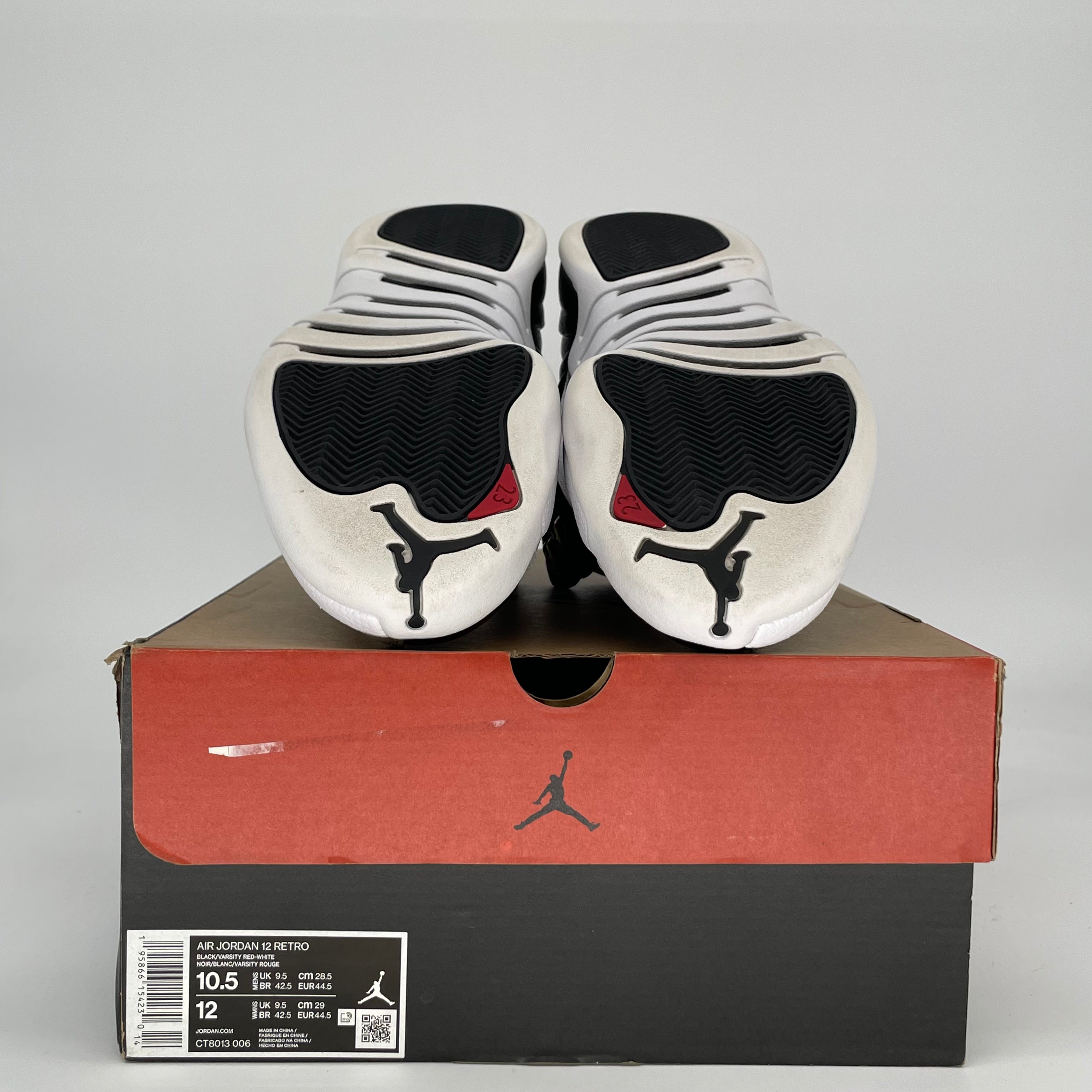 AIR JORDAN 12 PLAYOFFS CT8013-006 SIZE 10.5/12W