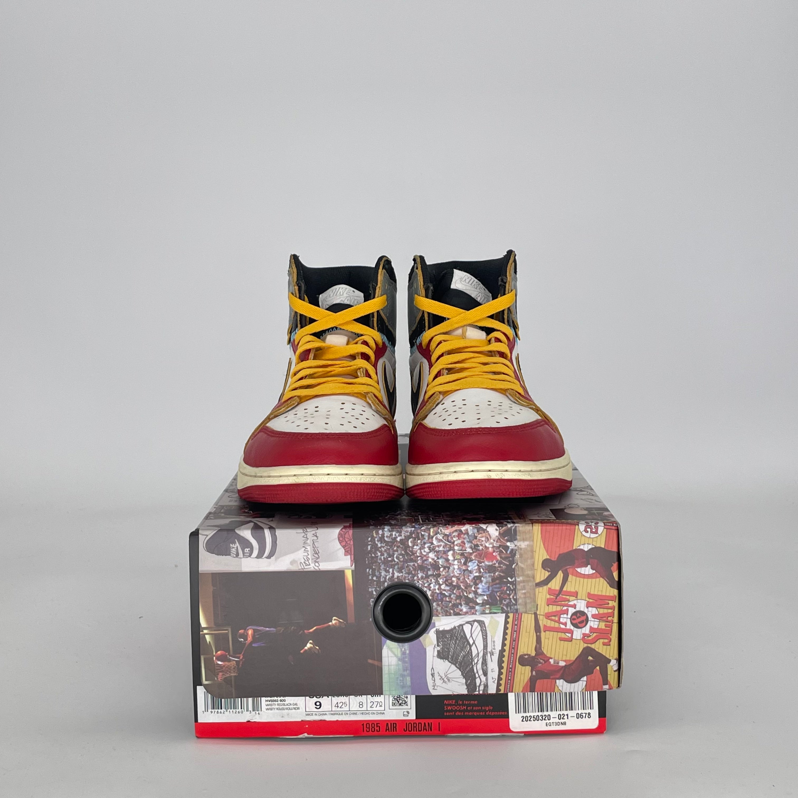 AIR JORDAN 1 UNION LA CHICAGO SHADOW HV8563-600 SIZE 9/10.5W