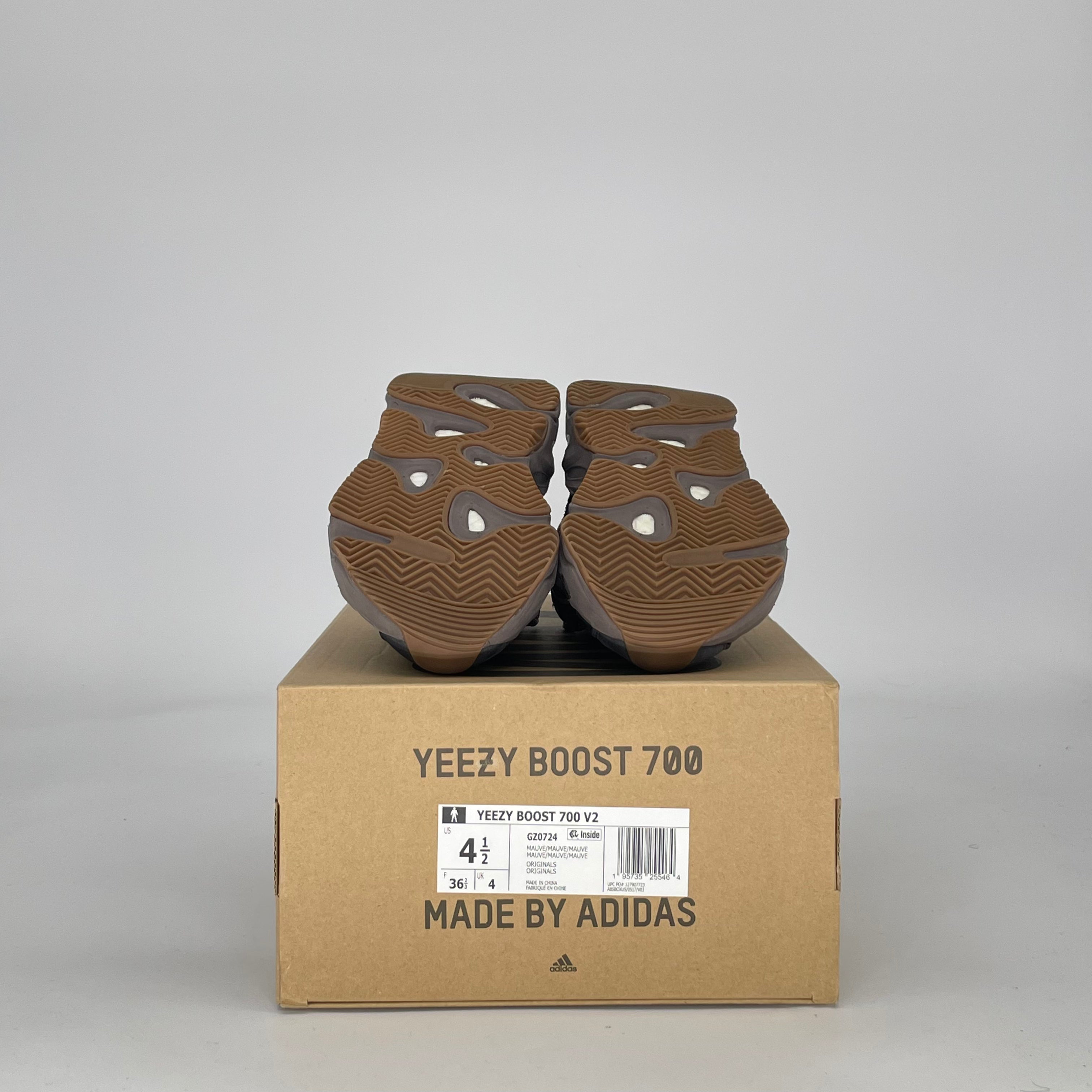 ADIDAS YEEZY BOOST 700 V2 MAUVE GZ0724 SIZE 4.5/6W GS